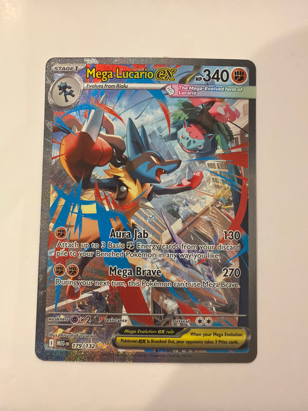 2025 Mega Lucario EX 179