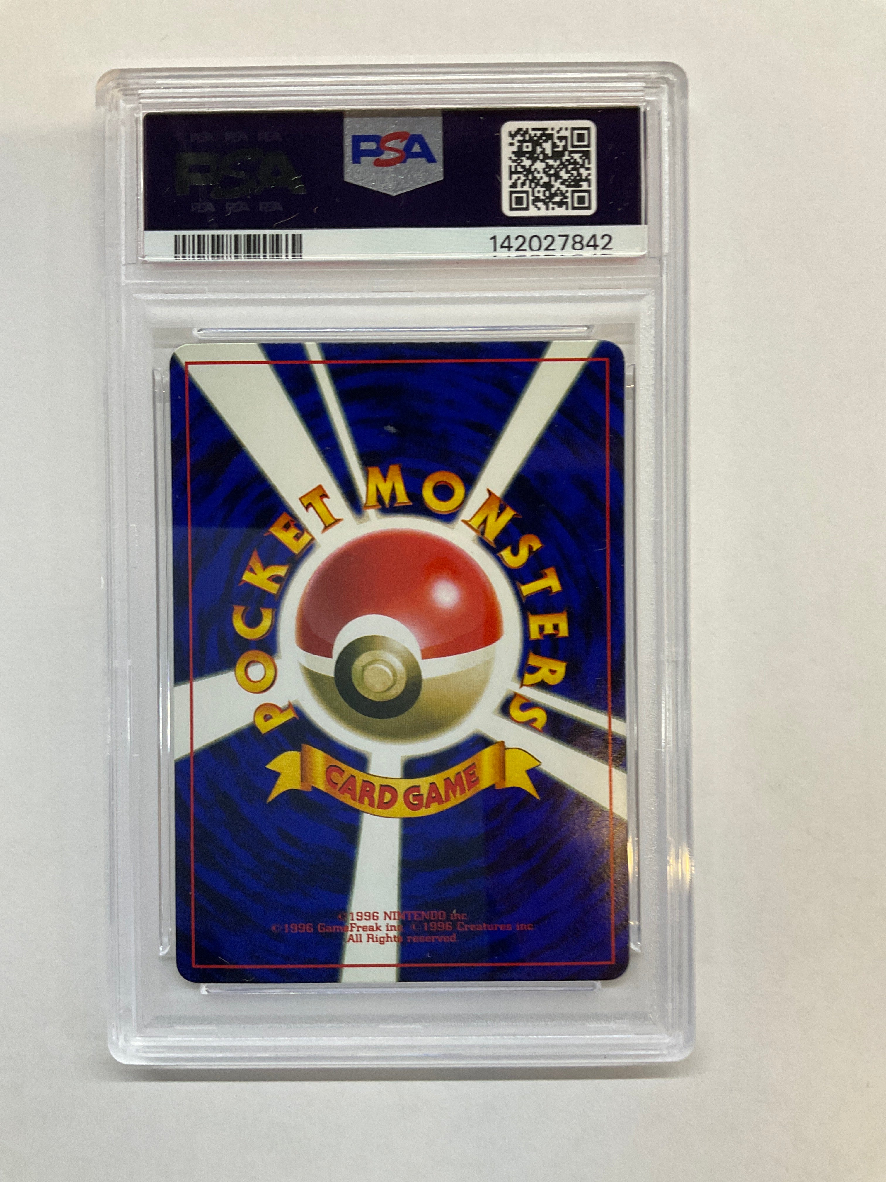 1999 Japanese Pokemon Promo Hama-Chan's Slowking Glossy Corocoro Comics PSA 9