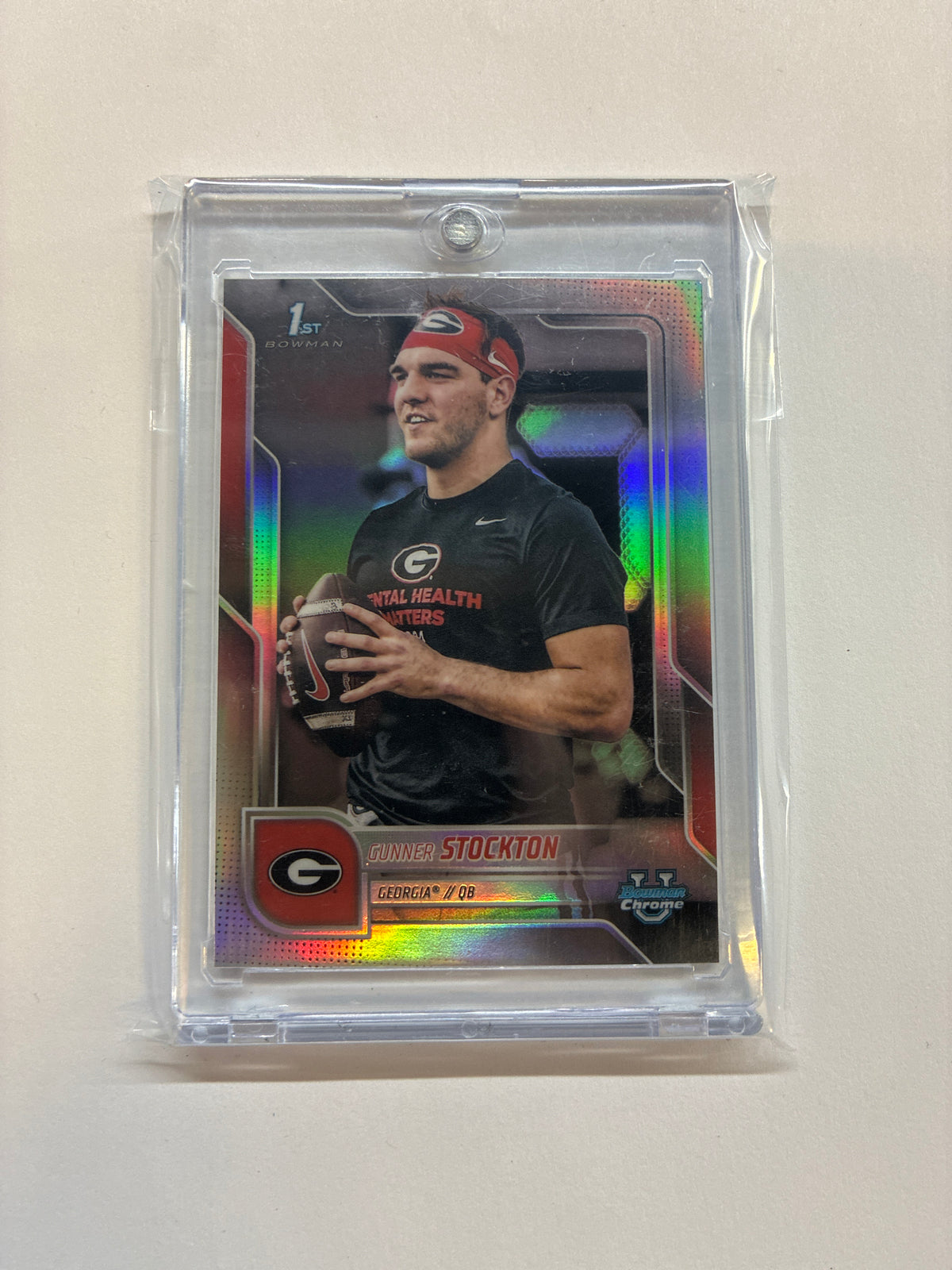 2025 Bowman Chrome U Gunnar Stockton Image Variation Georgia