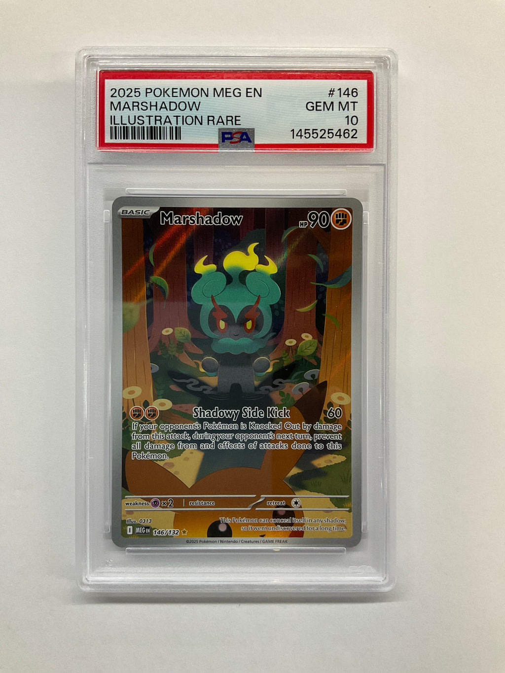2025 Pokemon Mega Evolution Marshadow 146 PSA 10