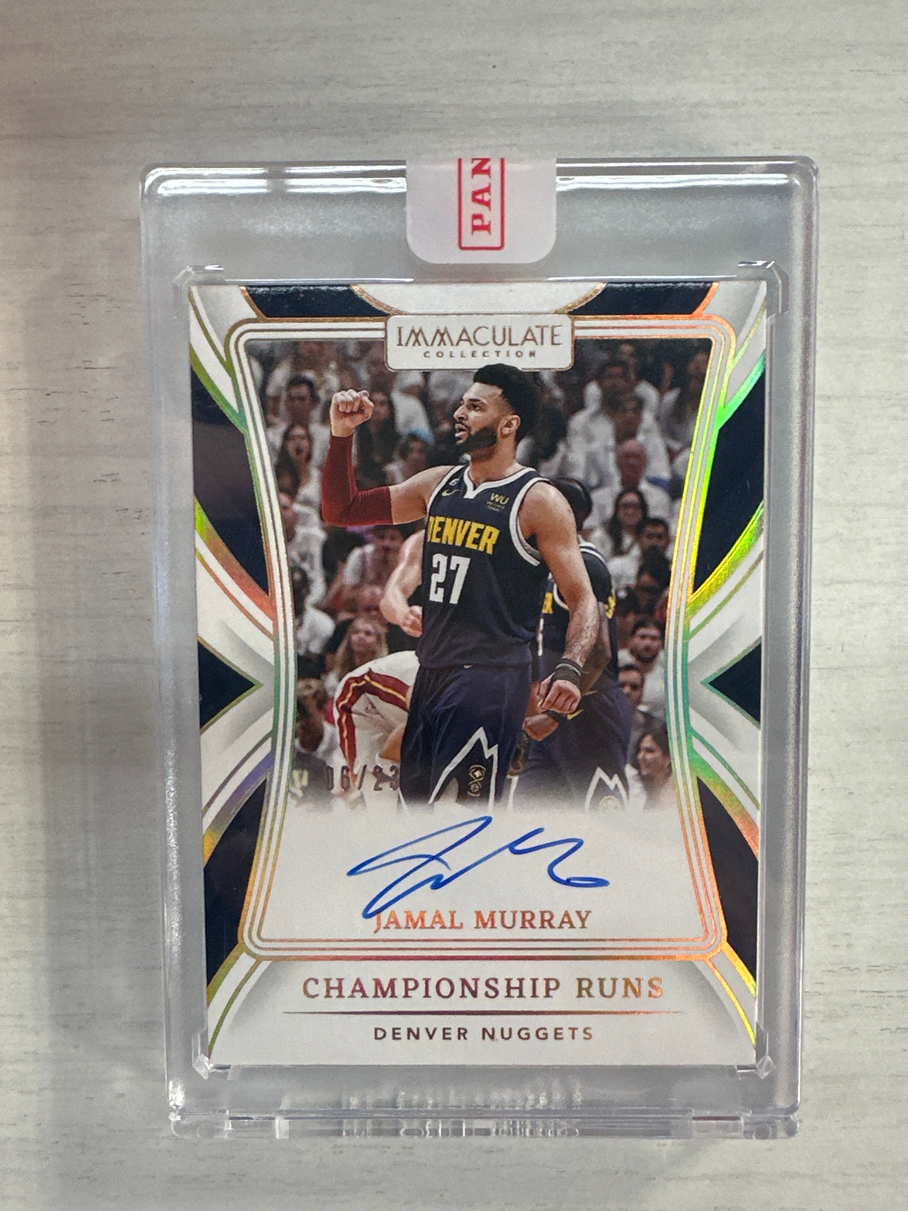 2023 Immaculate Jamal Murray Championship Runs Auto /23