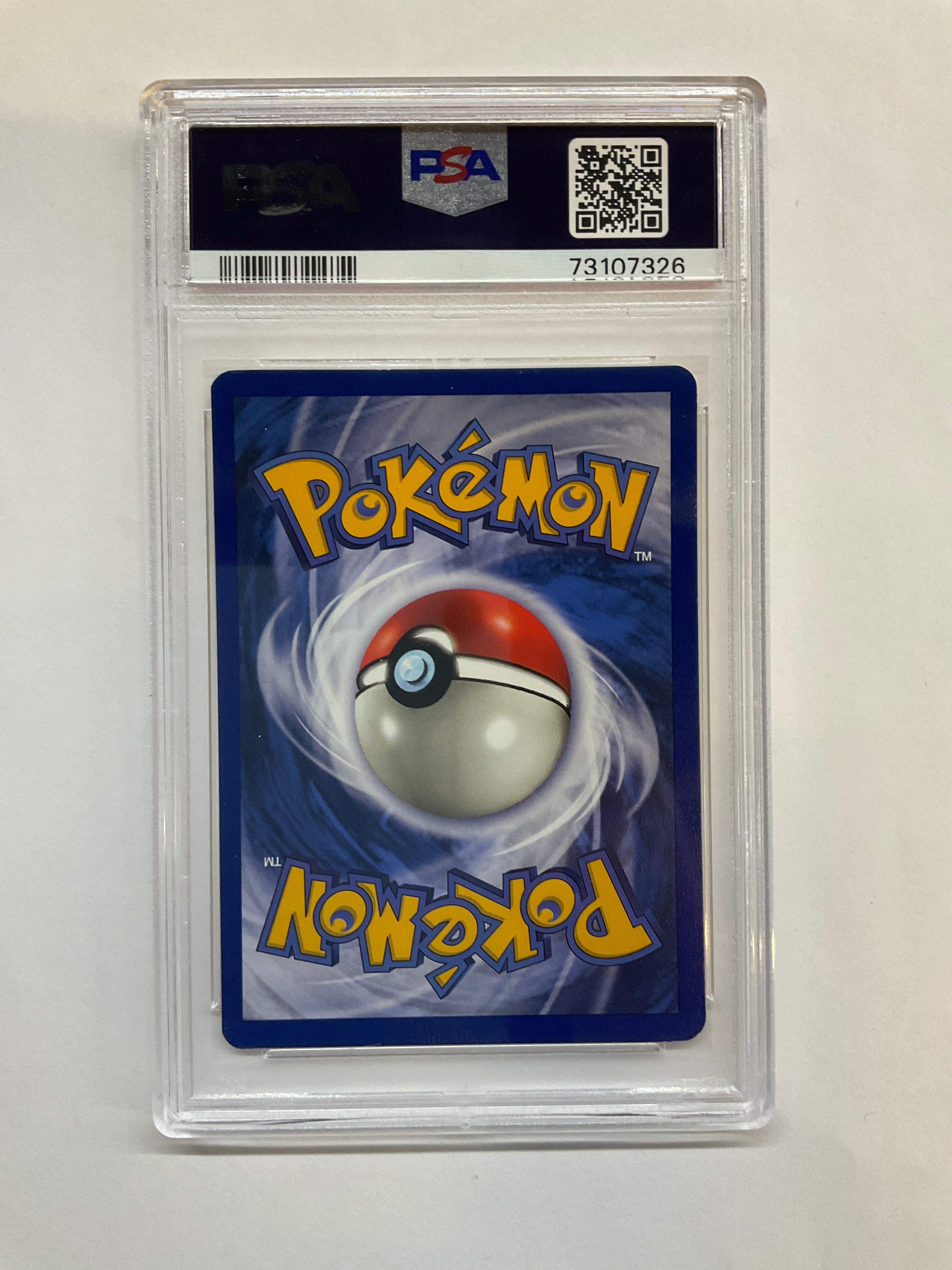 1999 Pokemon Fossil Hitmonlee Holo 7 1st Ed PSA 8