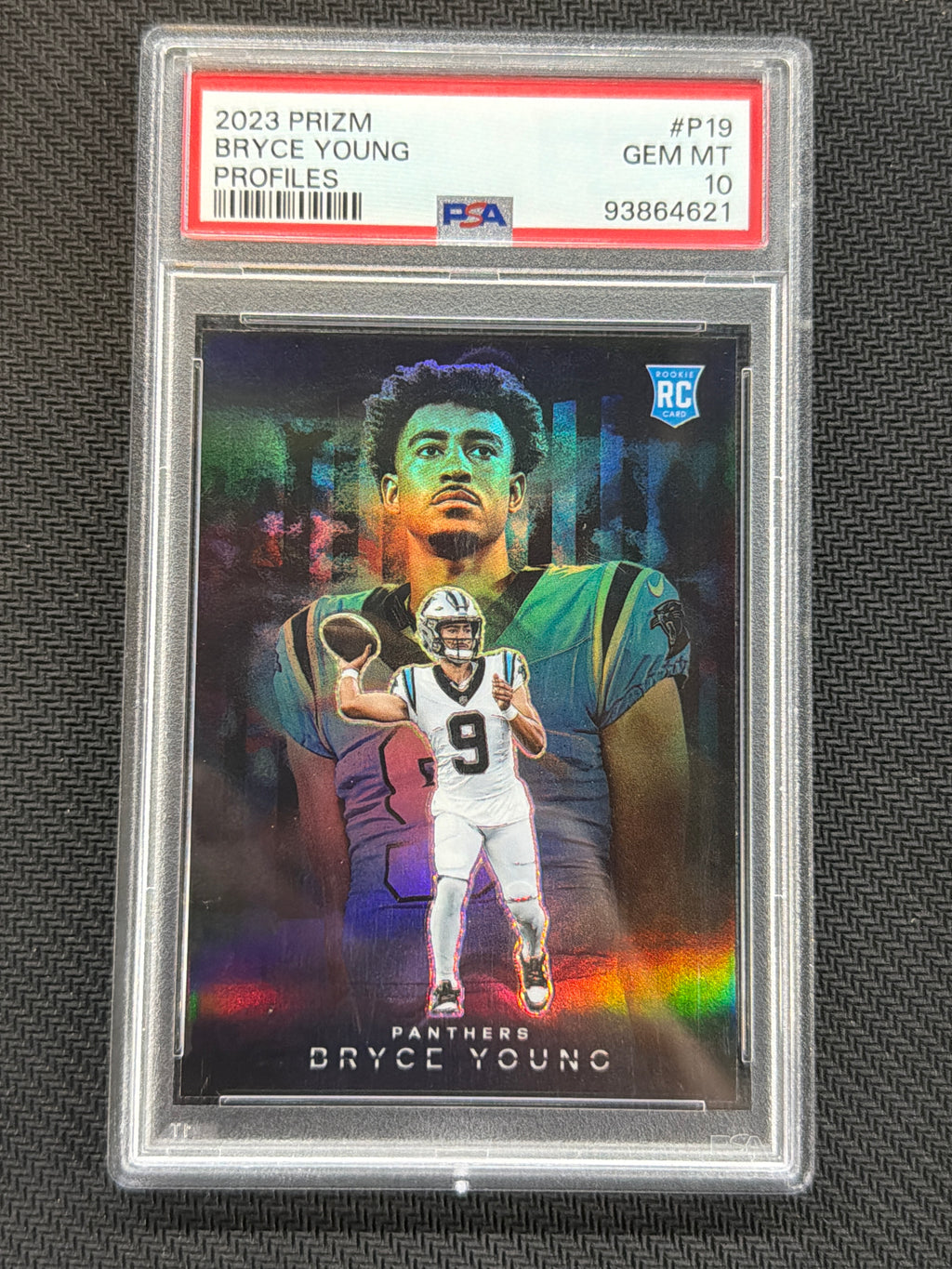 2023 Prizm Bryce Young Rookie Profiles #P19 PSA 10 621