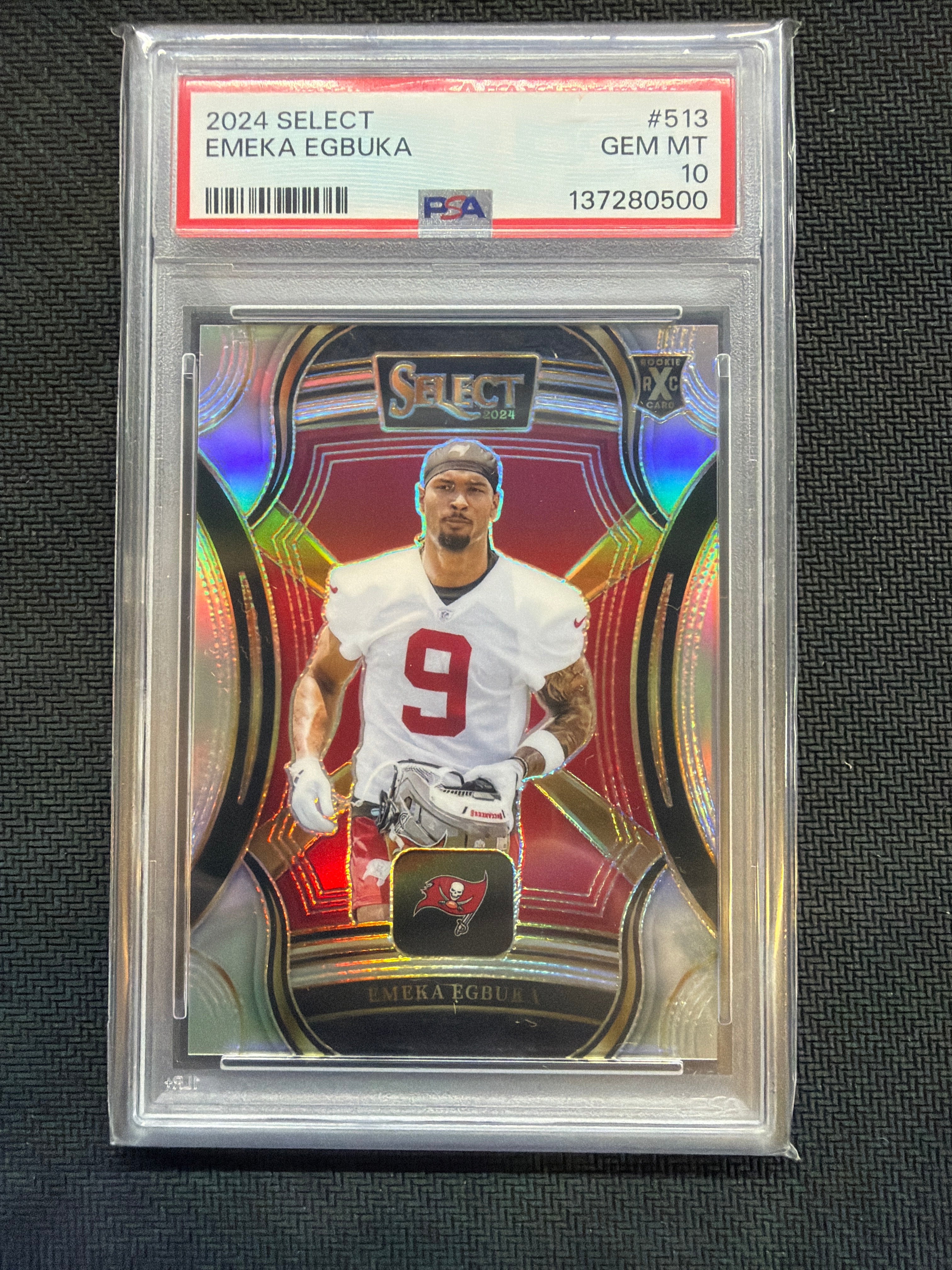 2024 Select XRC Emeka Egbuka Rookie #513 PSA 10
