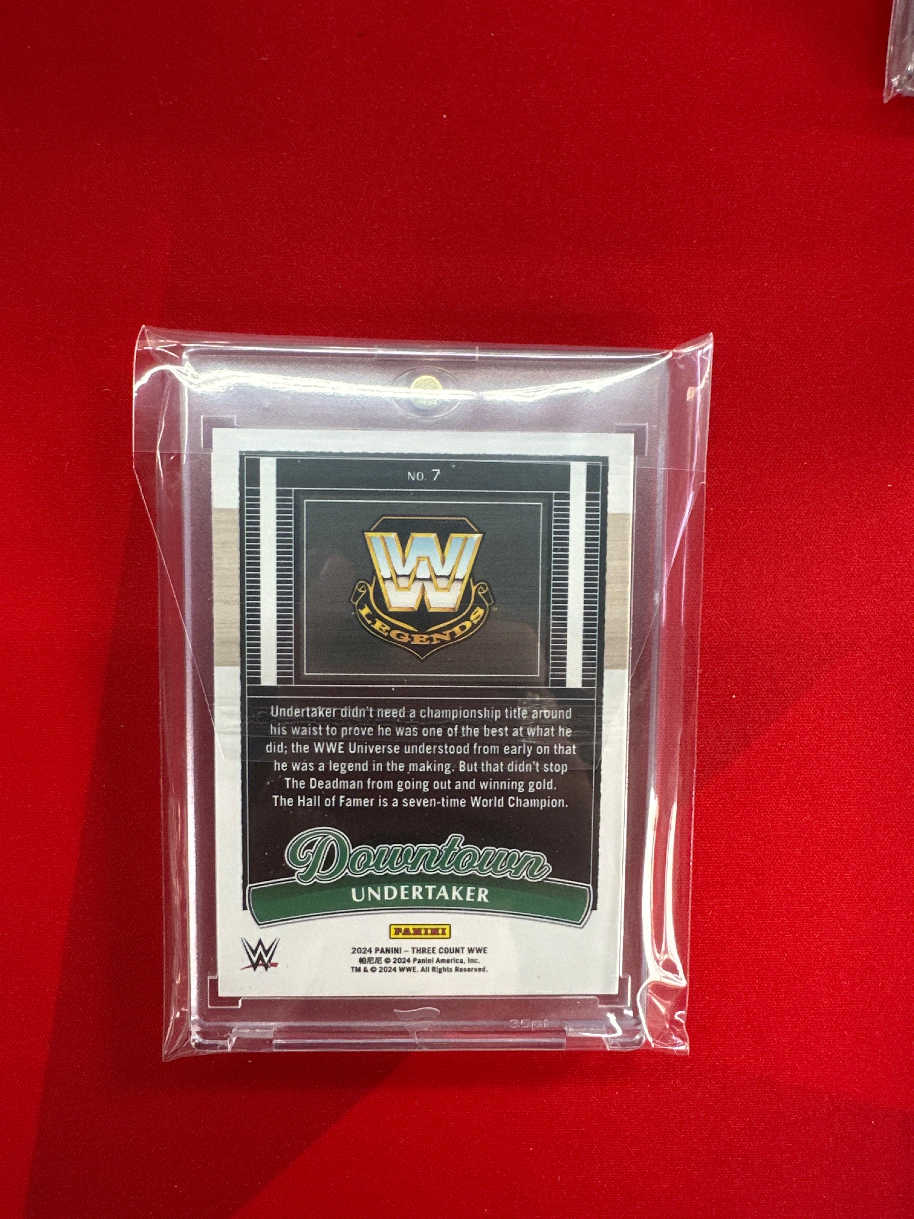 2024 Three Count Undertaker Downtown! WWE