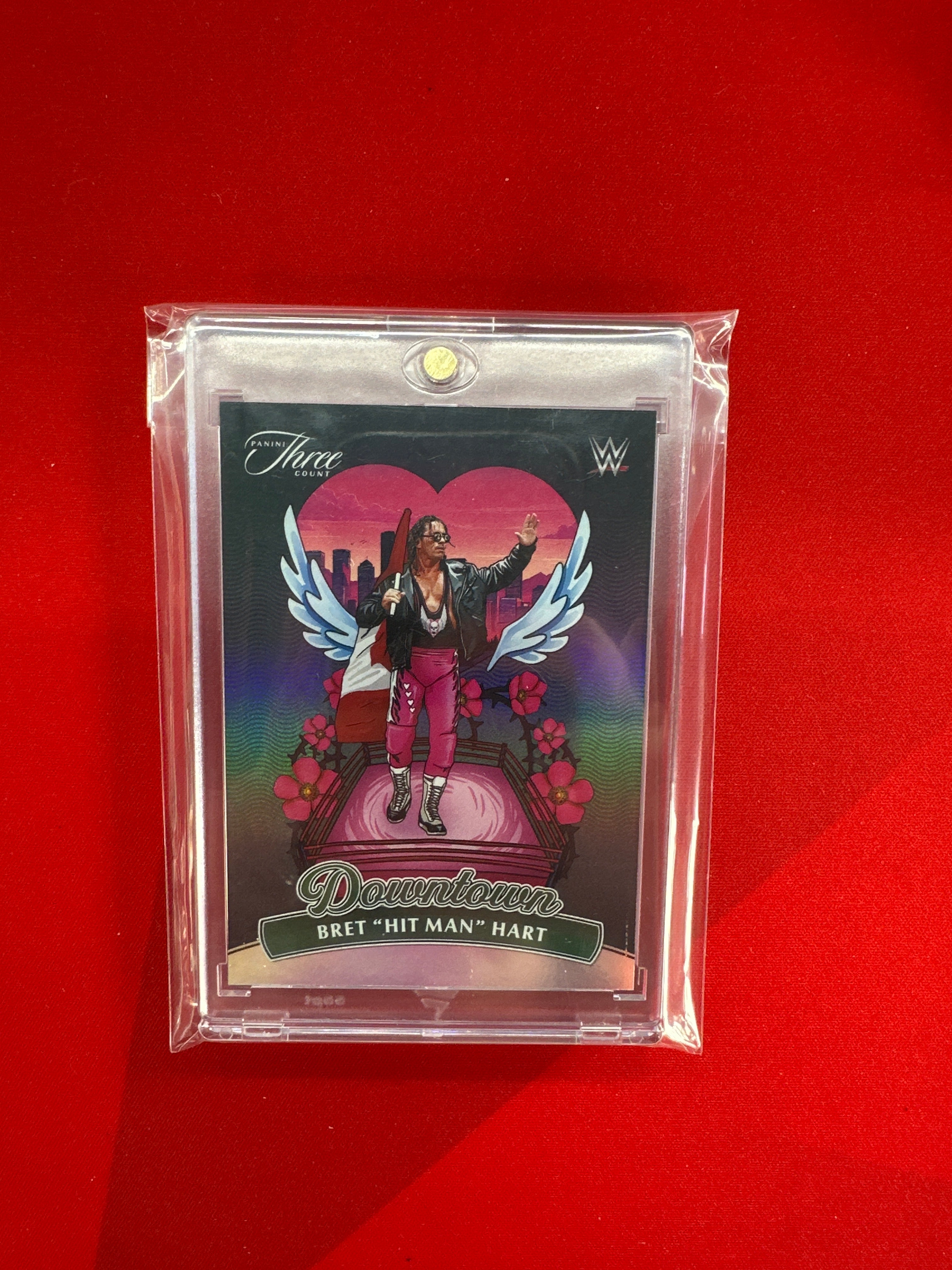 2024 Three Count Bret Hit Man Hart Downtown! WWE