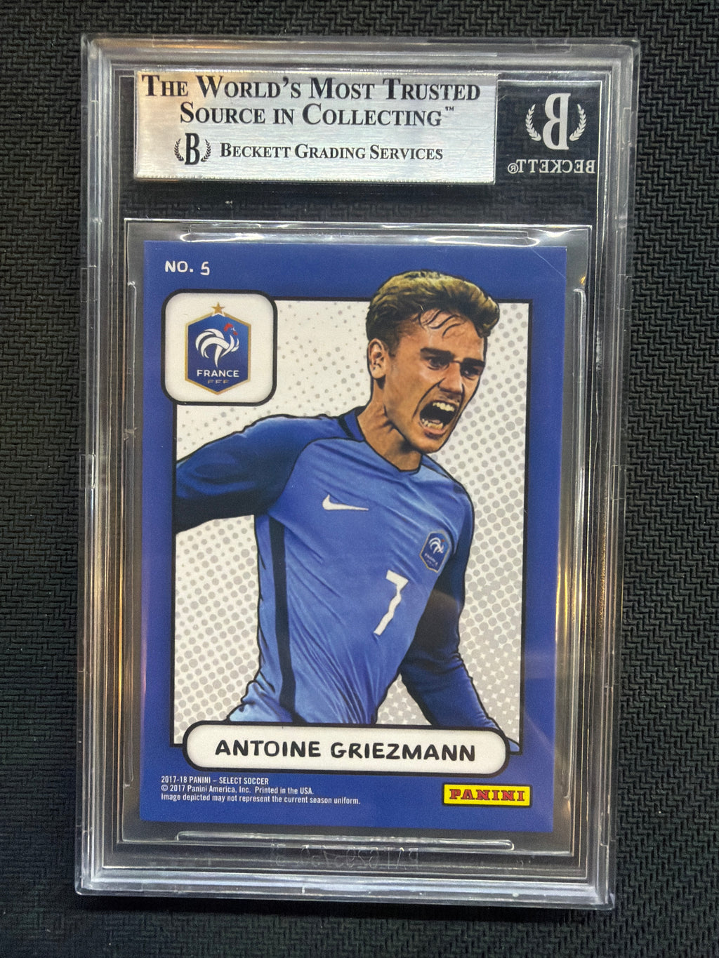 2017-18 Select Antoine Griezmann Kaboom! BGS 8.5