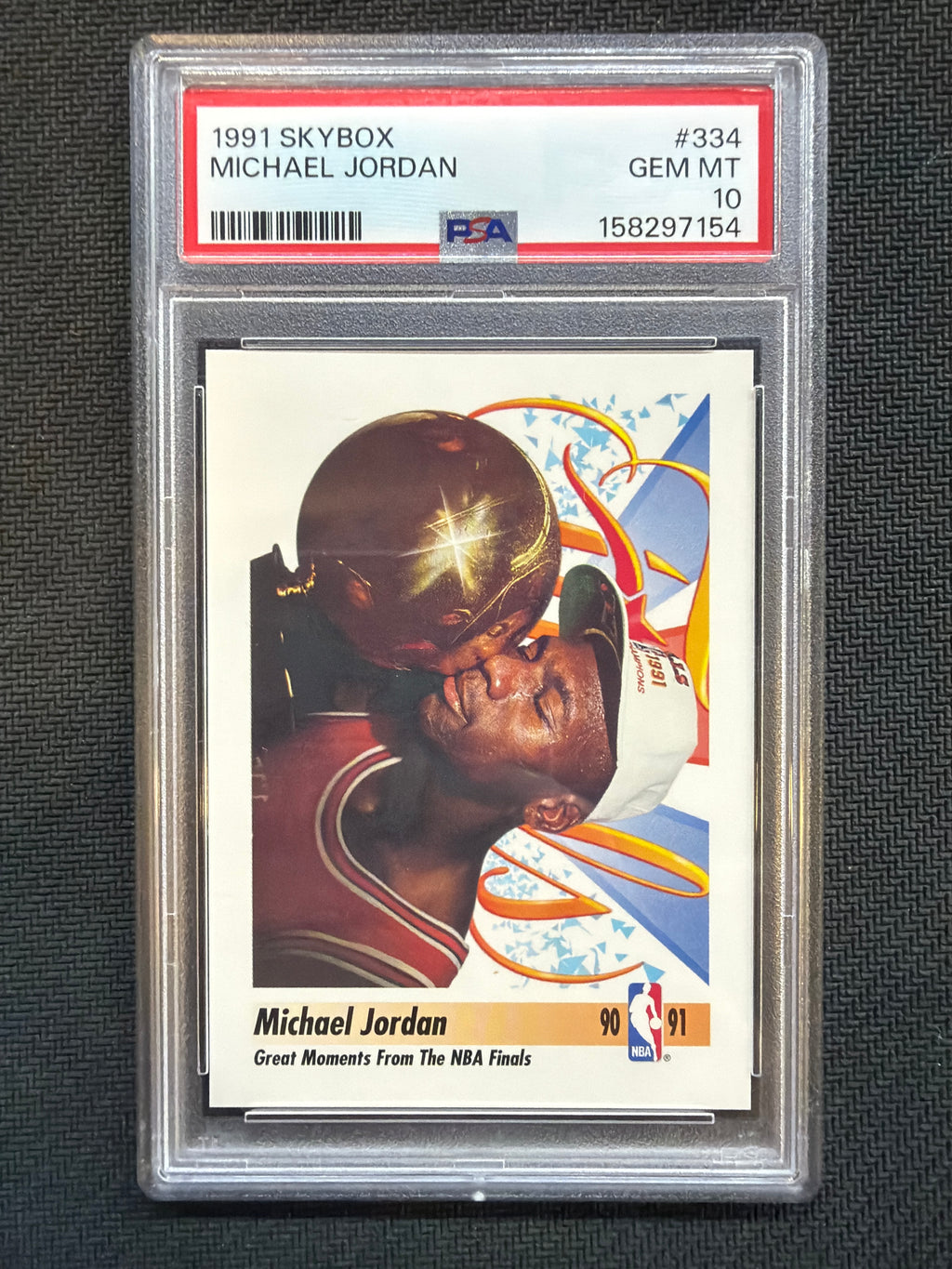 1991 Skybox Michael Jordan #334 PSA 10 Bulls