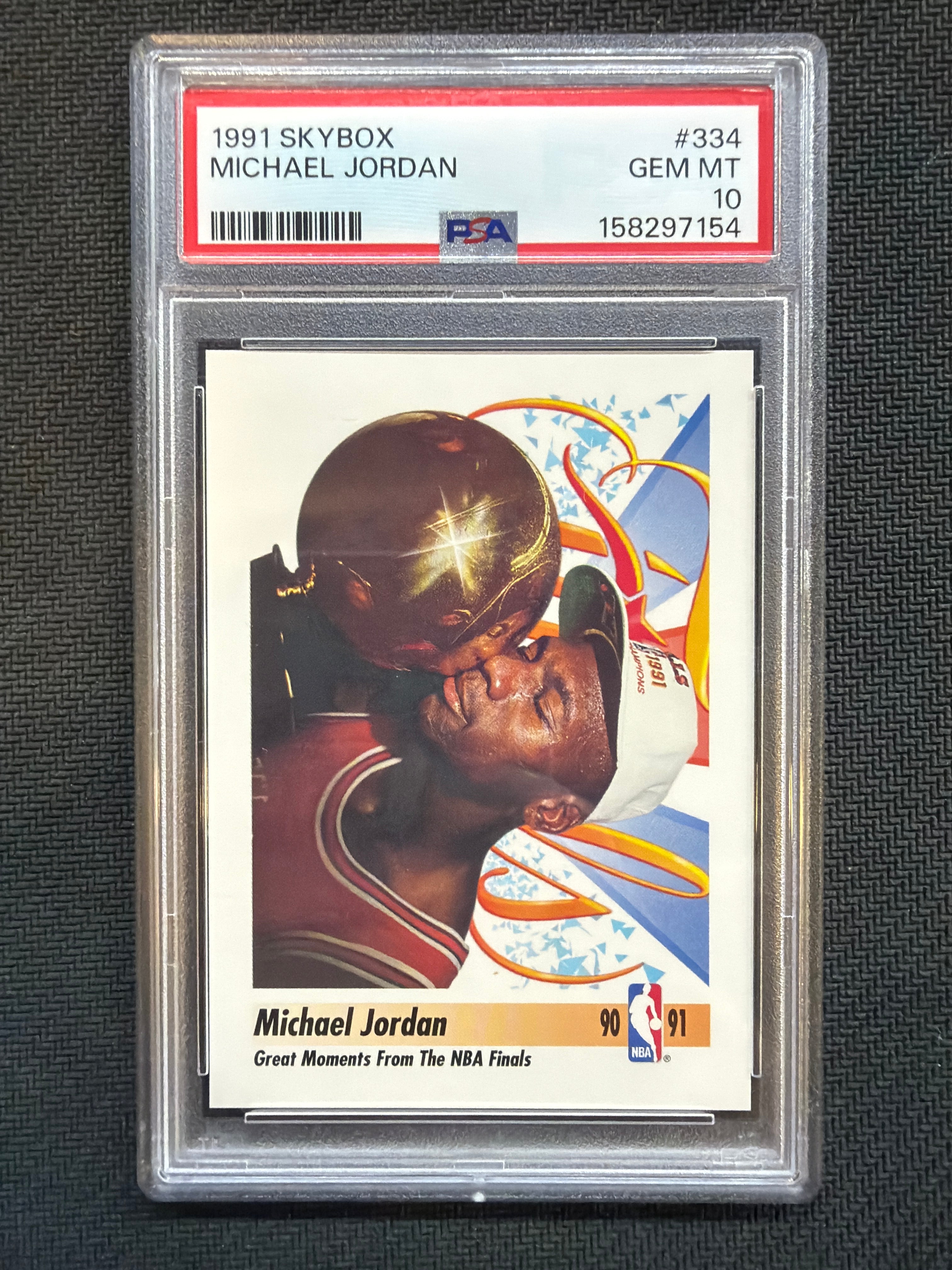 1991 Skybox Michael Jordan #334 PSA 10 Bulls