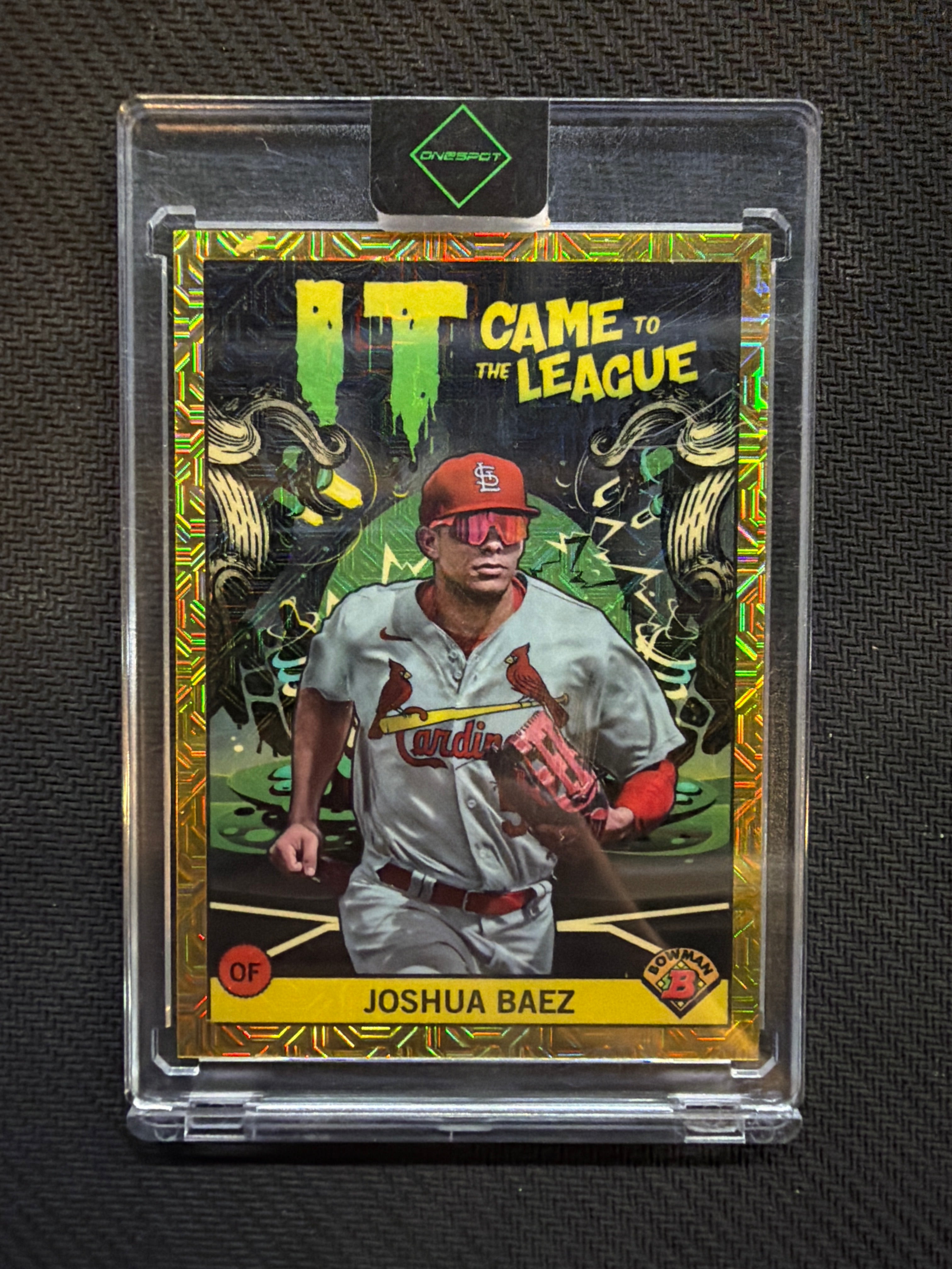 2022 Bowman Chrome It Came To The League Joshua Baez /50 Cardinals