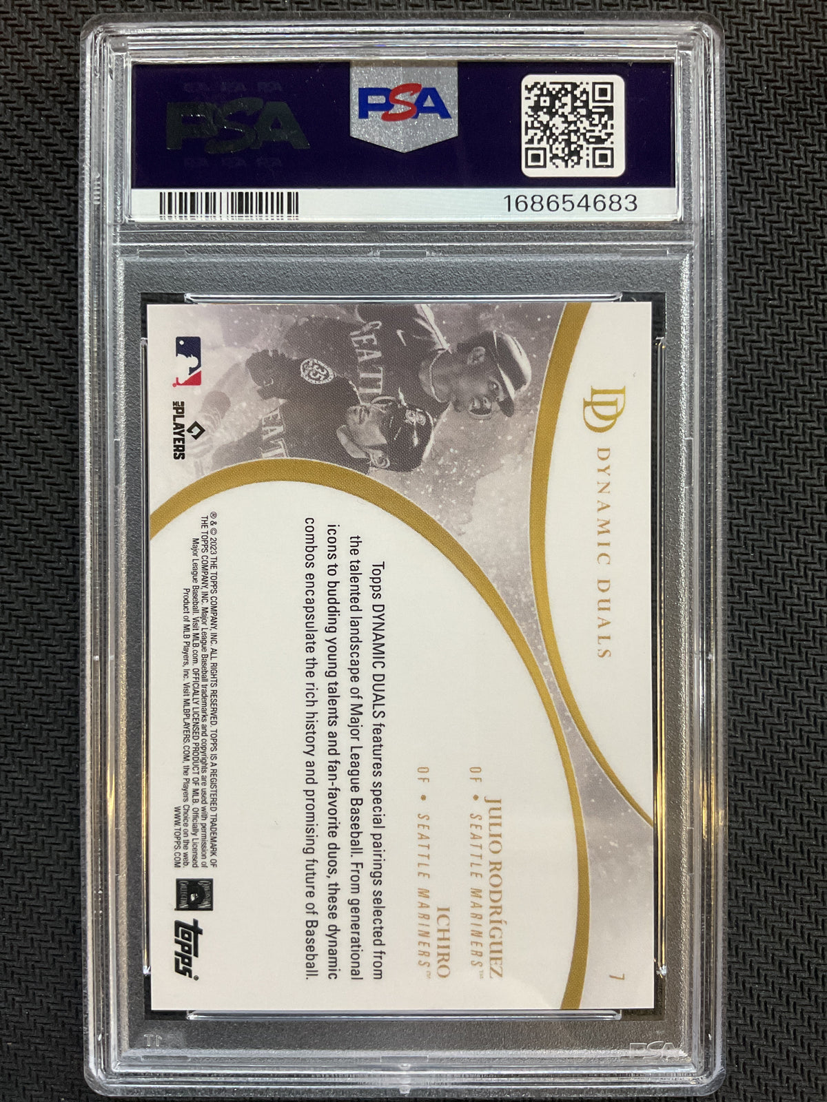 2023 Dynamic Duals #7 Rodriguez/Ichiro PSA 10