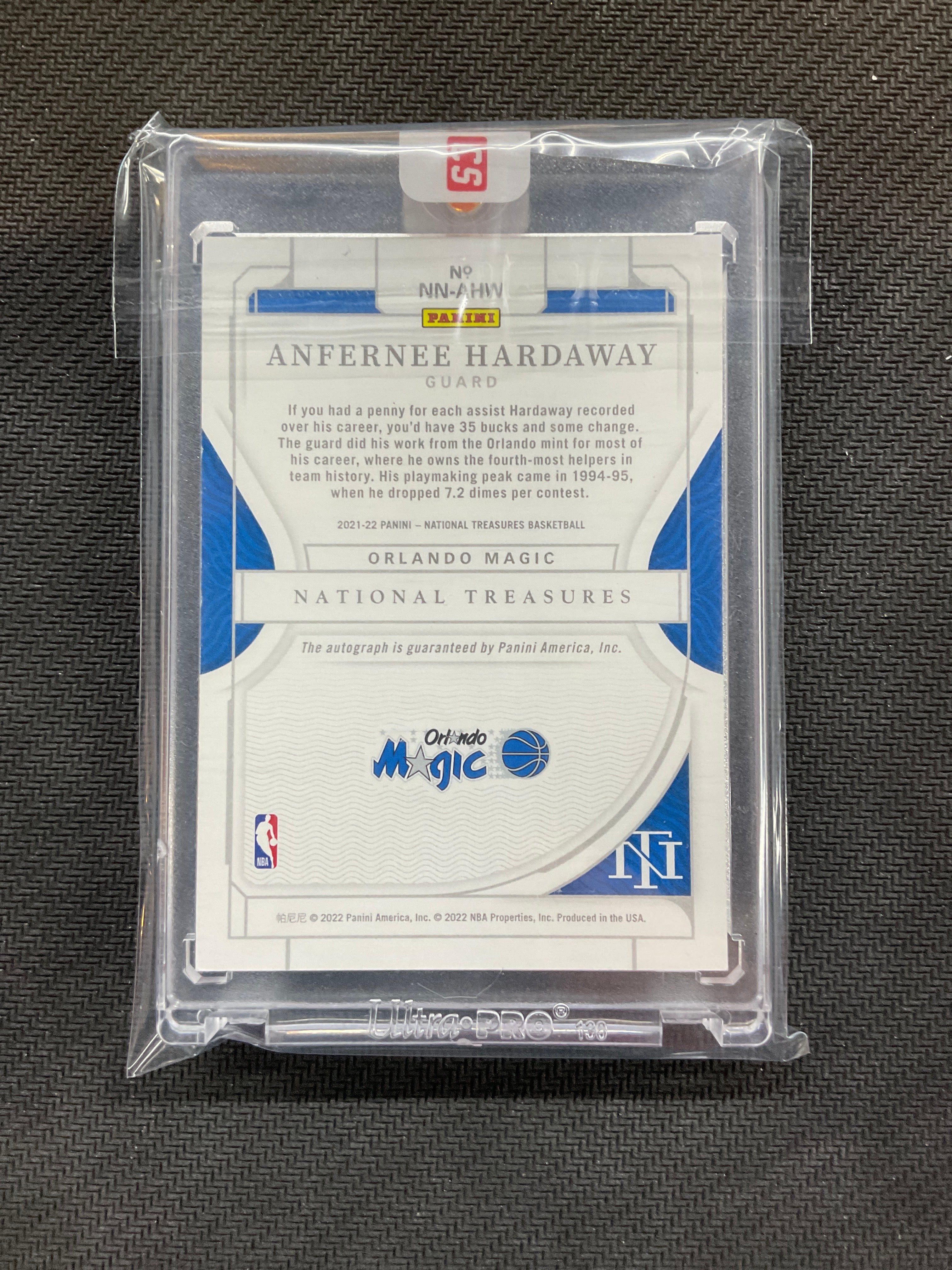 2022 National Treasures Anfree "Penny" Hardaway Auto /25 Notable Nicknames Auto