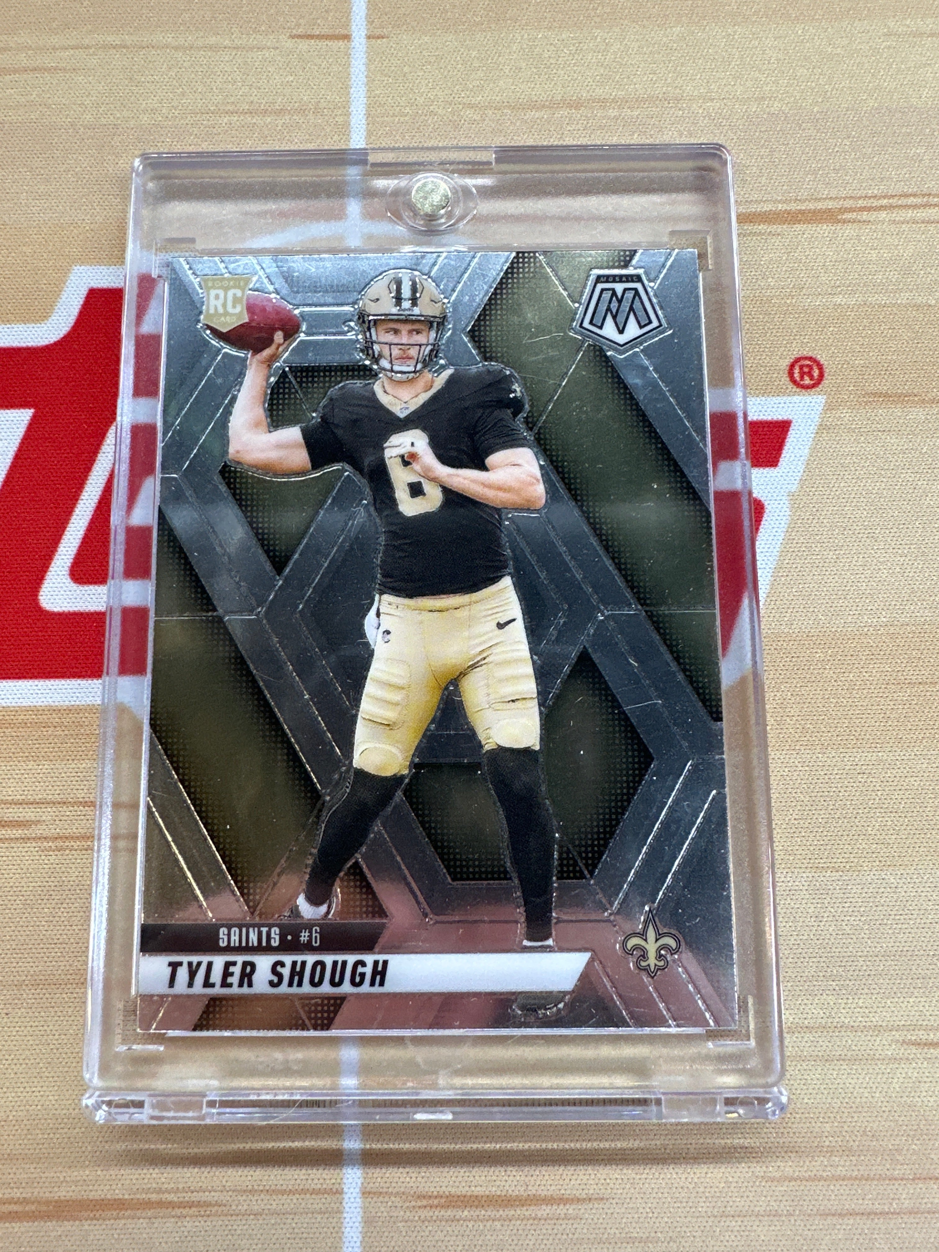 2025 Mosaic Tyler Shough Rookie Saints 312