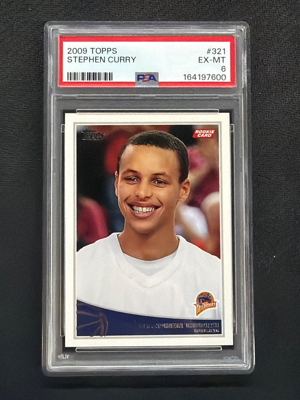 2009 Topps Stephen Curry Rookie #321 PSA 6 600