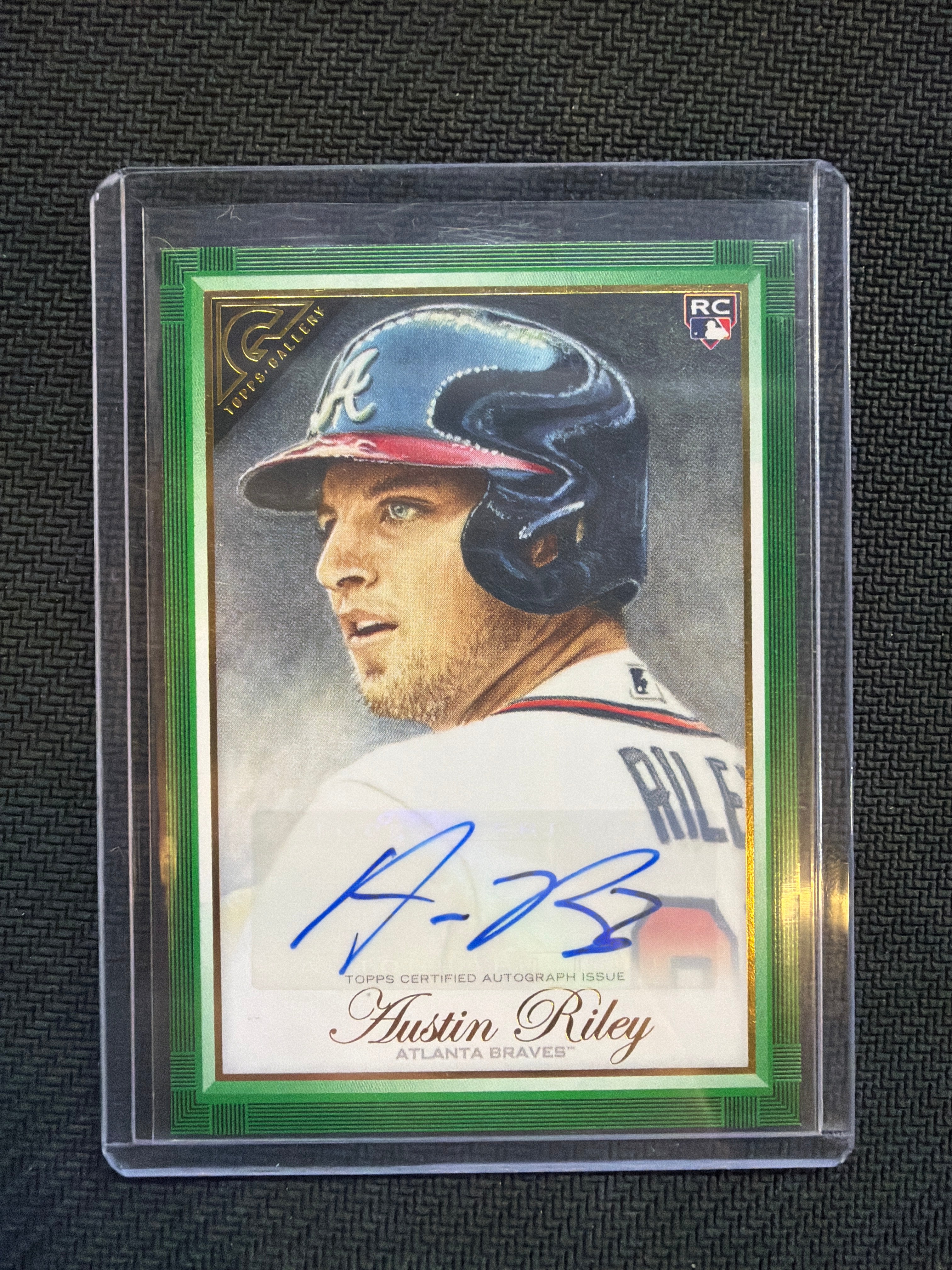 2019 Topps Gallery Austin Riley Rookie Auto /99
