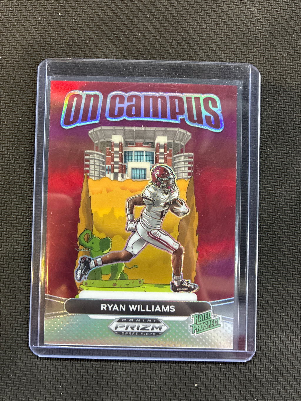 2025 Panini Prizm Draft Picks Ryan Williams On Campus Case Hit Alabama