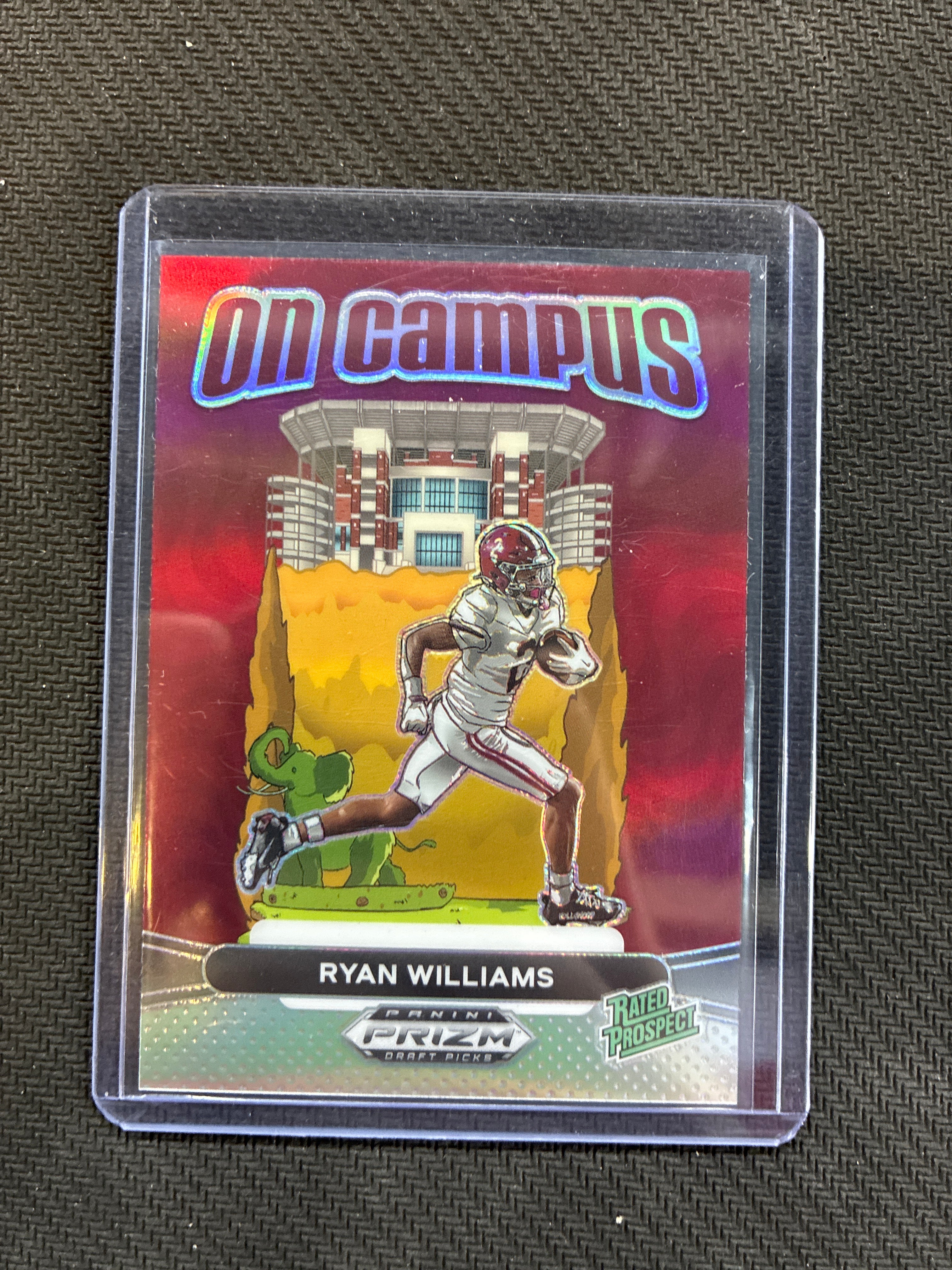 2025 Panini Prizm Draft Picks Ryan Williams On Campus Case Hit Alabama