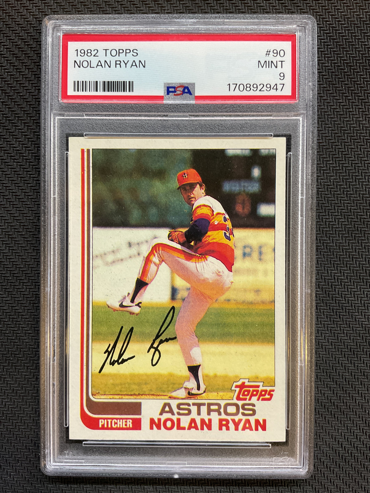 1982 Topps #90 Nolan Ryan PSA 9