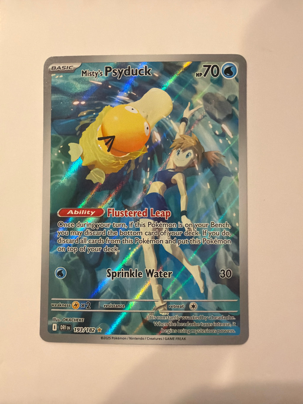 2025 Misty's Psyduck 193