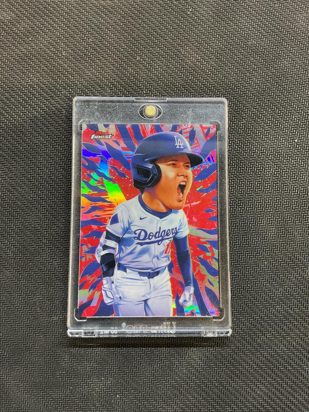 2025 Topps Finest Shohei Ohtani Headliners Case Hit Dodgers