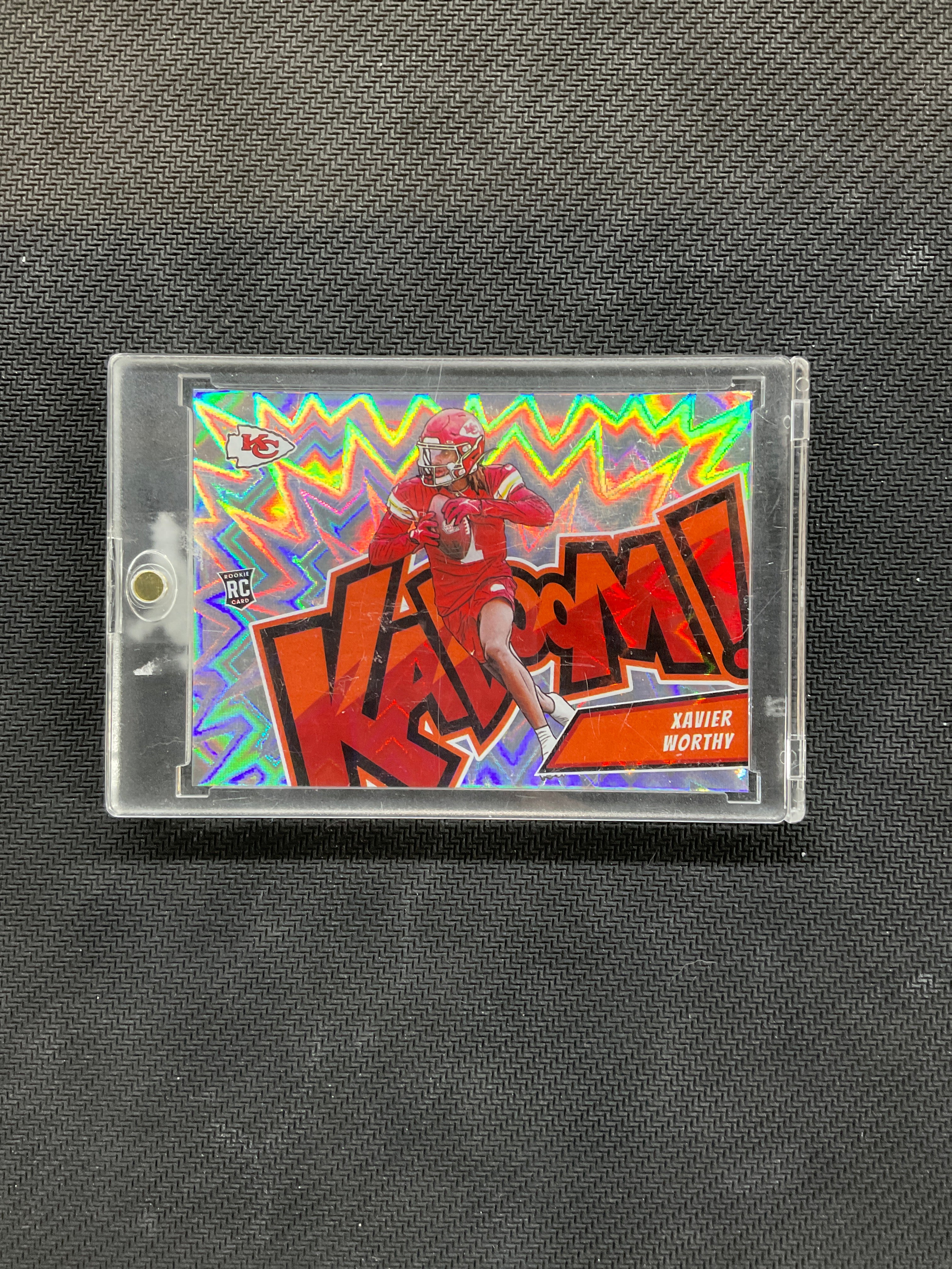 2024 Panini Absolute Xavier Worthy Kaboom! Rookie Cheifs