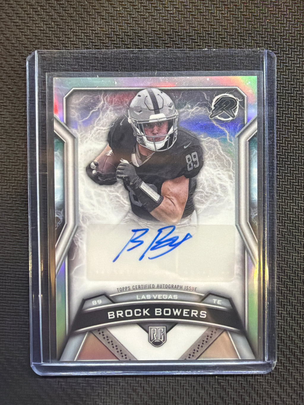 2024 Topps Resurgence Brock Bowers Rookie Auto