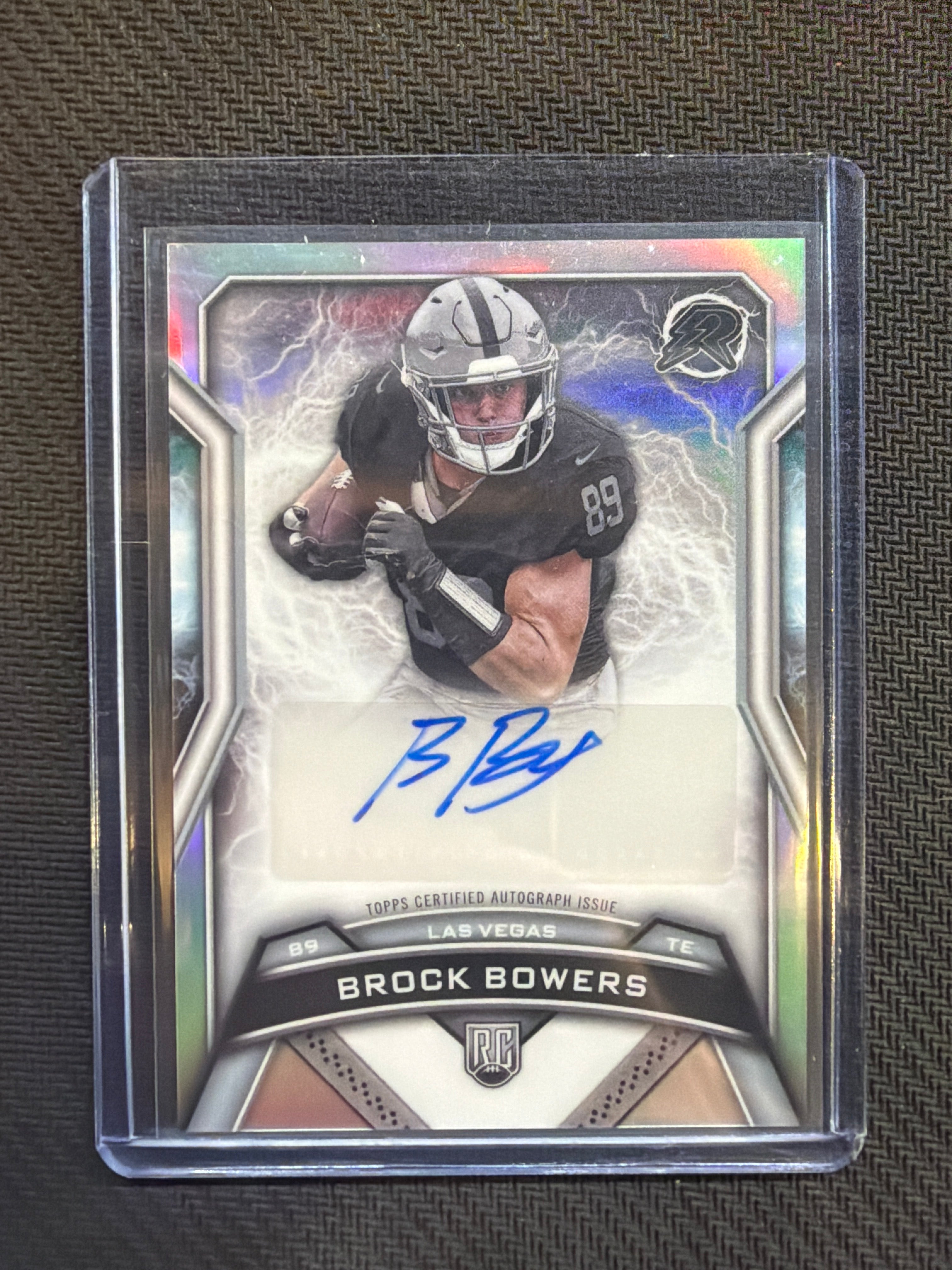 2024 Topps Resurgence Brock Bowers Rookie Auto