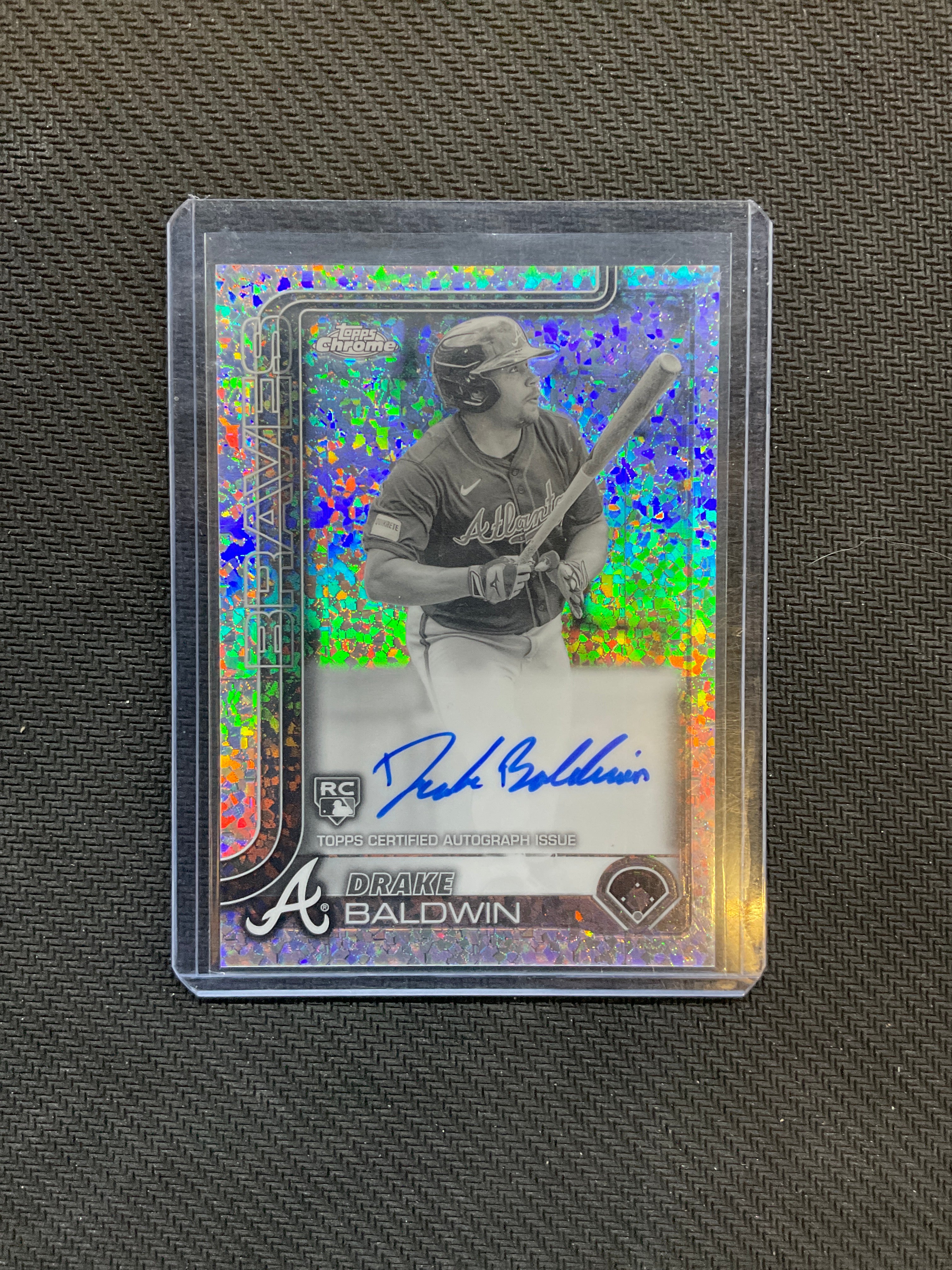 2025 Topps Chrome Drake Baldwin Rookie Auto Mini Diamond Braves