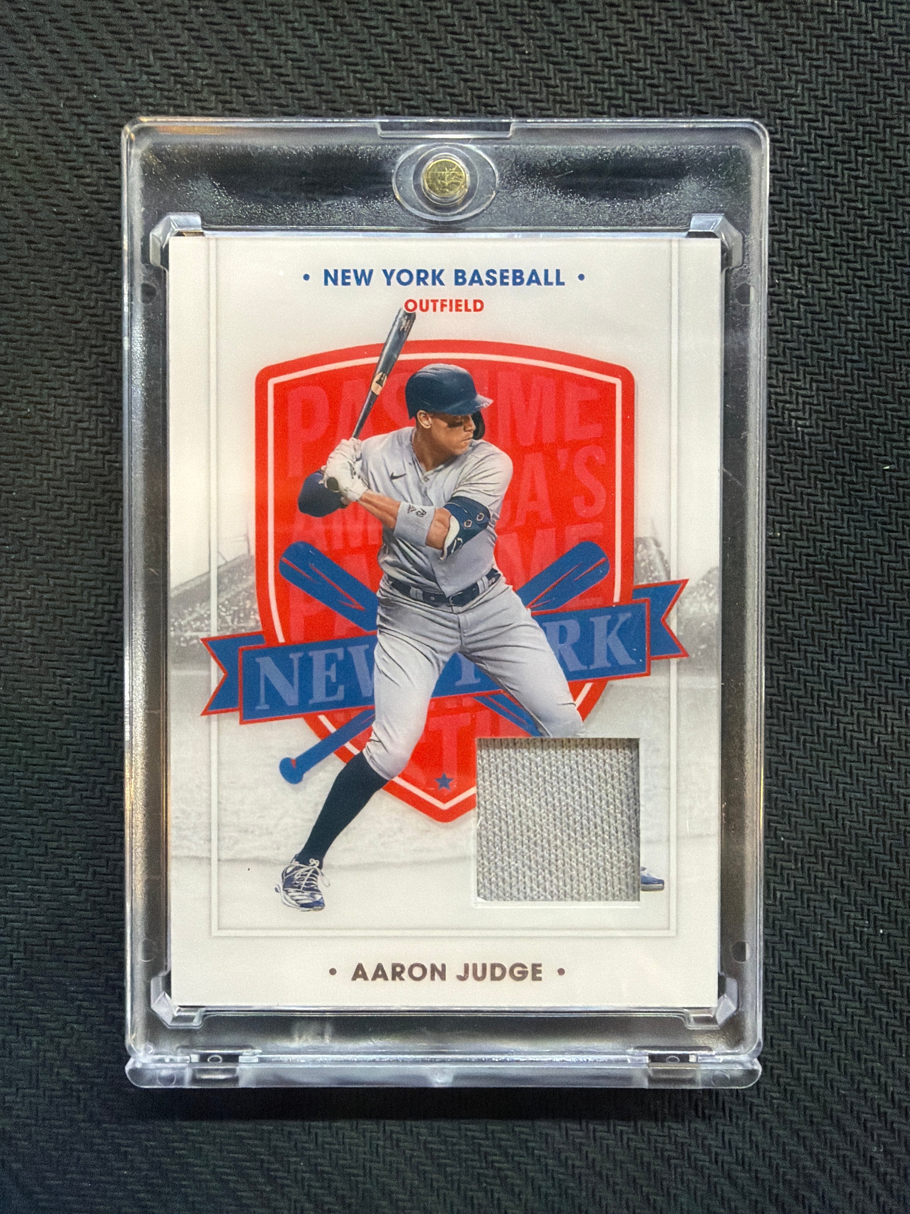 2021 Chronicles America's Pastime Aaron Judge Relic Player Worn Yankees