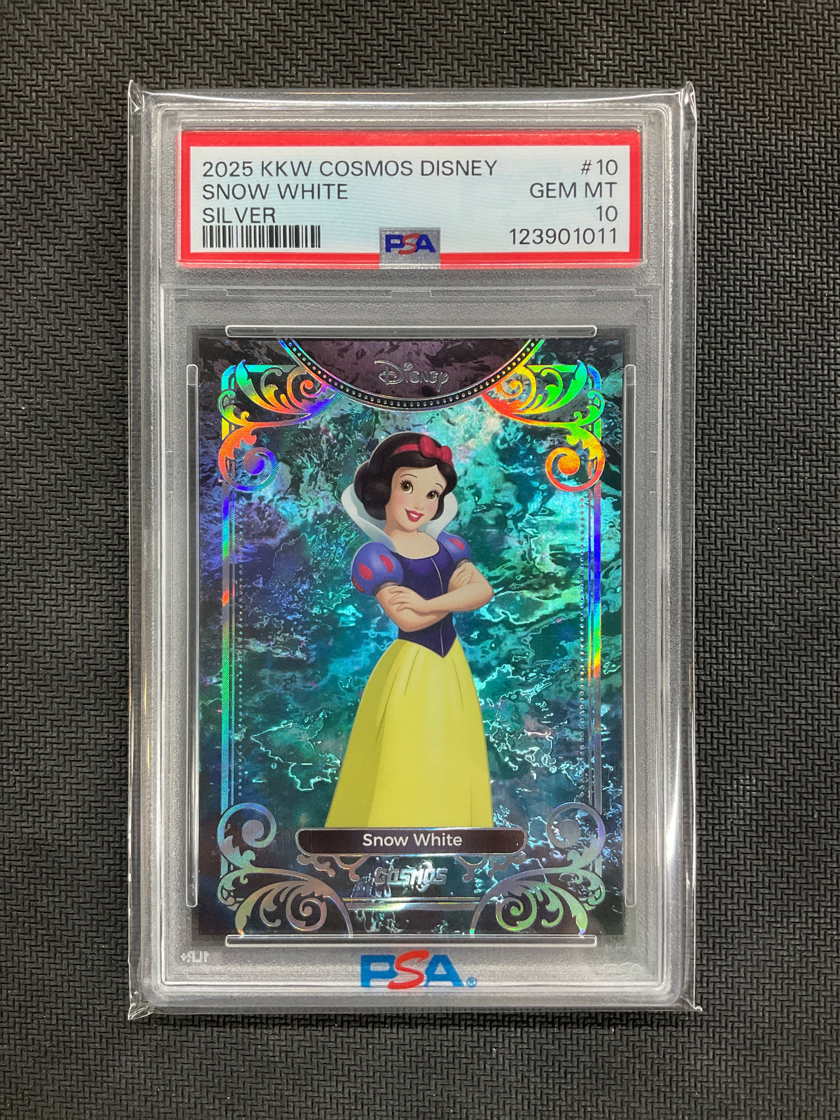 2025 Kakawow Cosmos Disney Snow White Silver #10 PSA 10