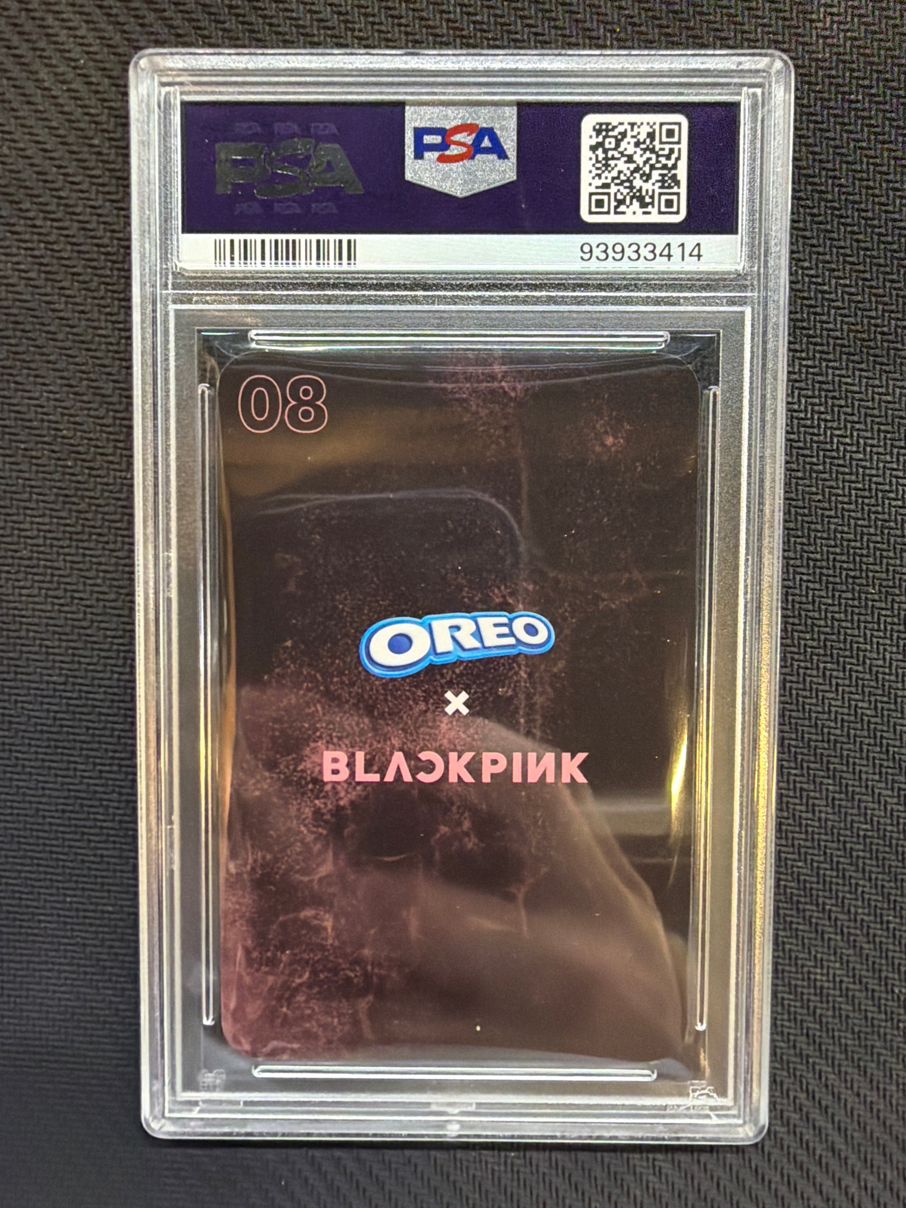 2023 Oreo X Blackpink LIsa Photocard PSA 10