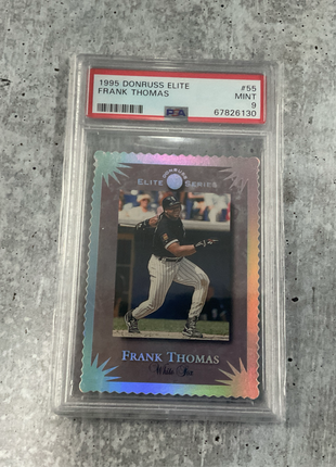 1995 Donruss Elite Frank Thomas /10000 PSA 9 1995 Donruss Elite Frank Thomas #55 PSA 9