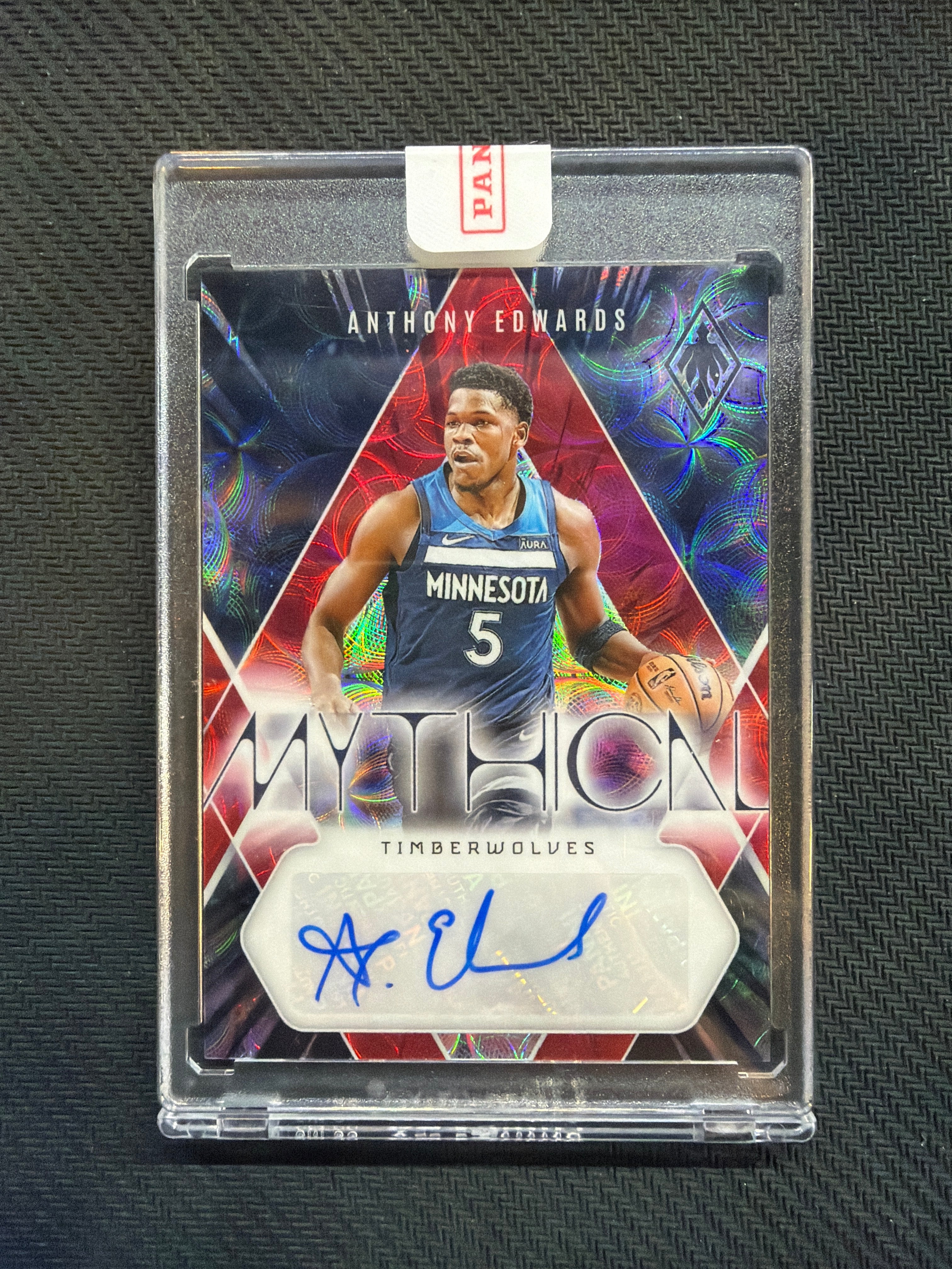 2023-24 Phoenix Anthony Edwards Auto /25 Red Choice