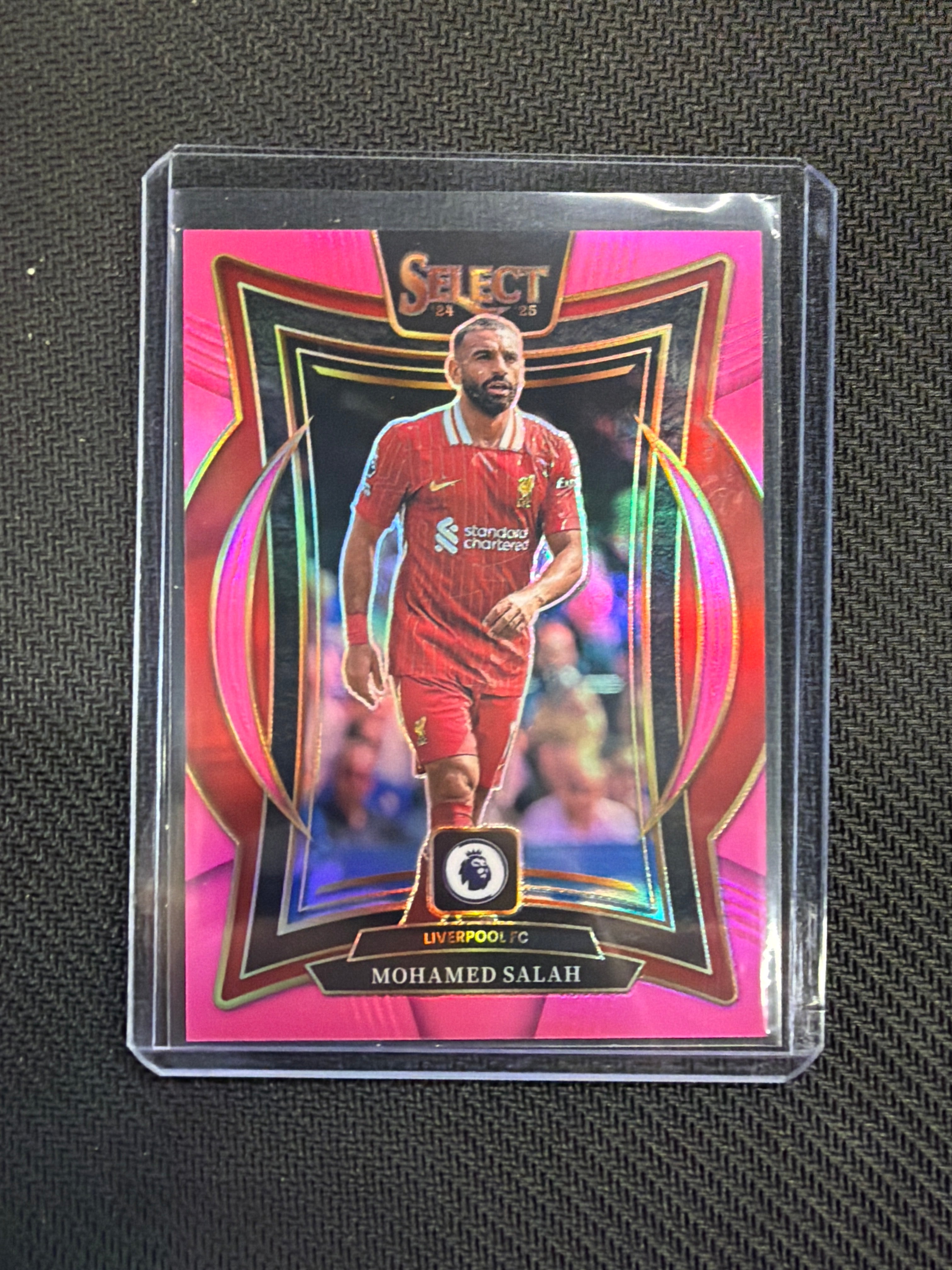 2024-25 Panini Select Mohamed Salah Pink /99 Liverpool