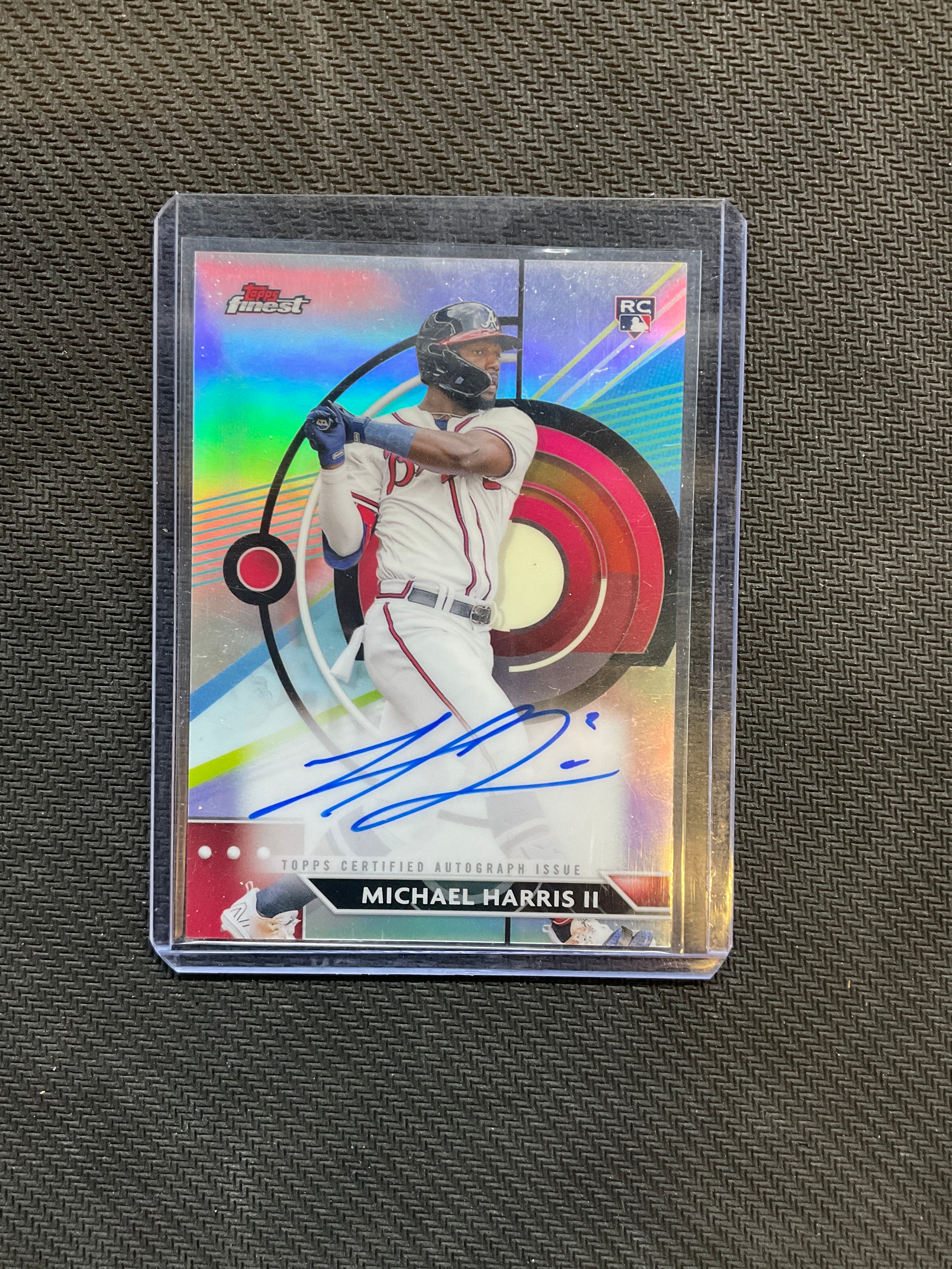 2023 Topps Finest Michael Harris II Rookie Auto Braves