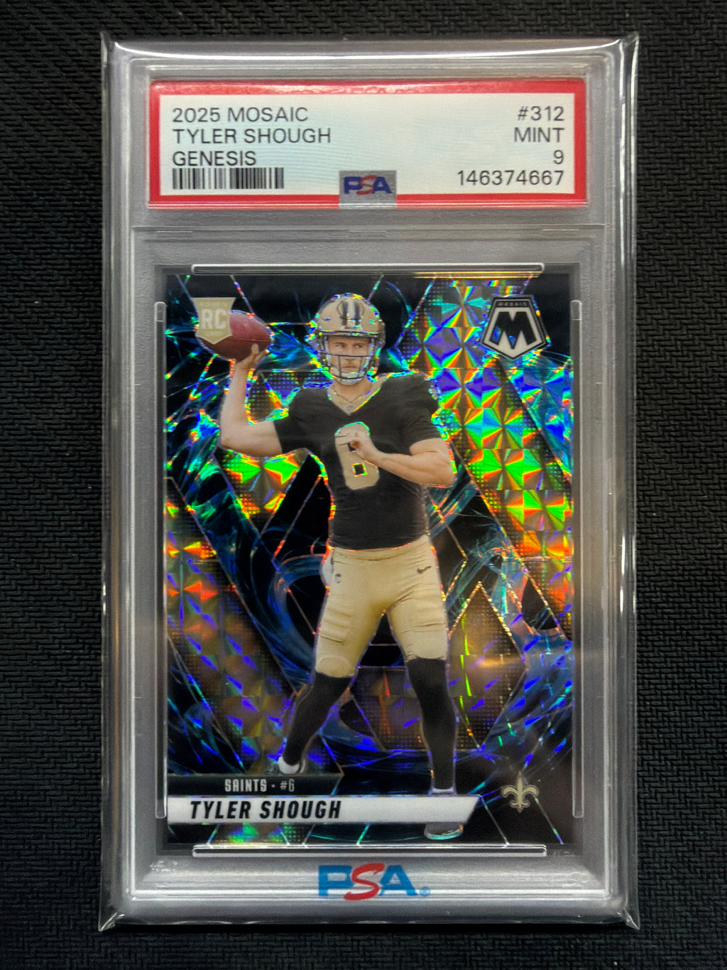 2025 Mosaic Tyler Shough Rookie PSA 9 667