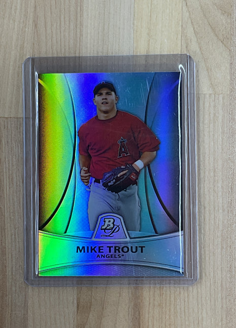 2010 Bowman Platinum Mike Trout Rookie /999