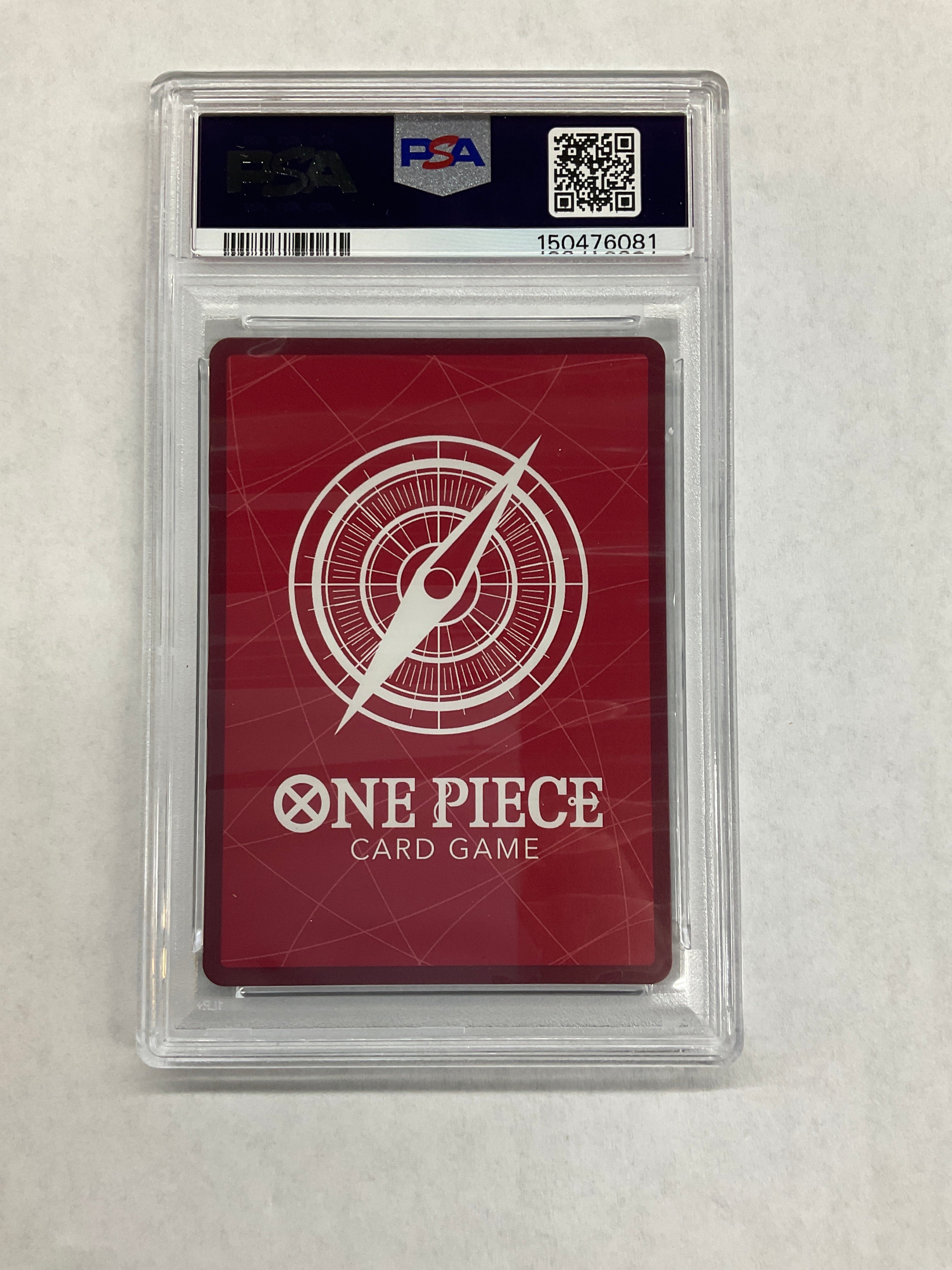 2025 One Piece PSA Magazine Exclusive Shanks 001 PSA 10