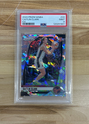 2024 Prizm Caitlin Clark Ice Rookie PSA 9