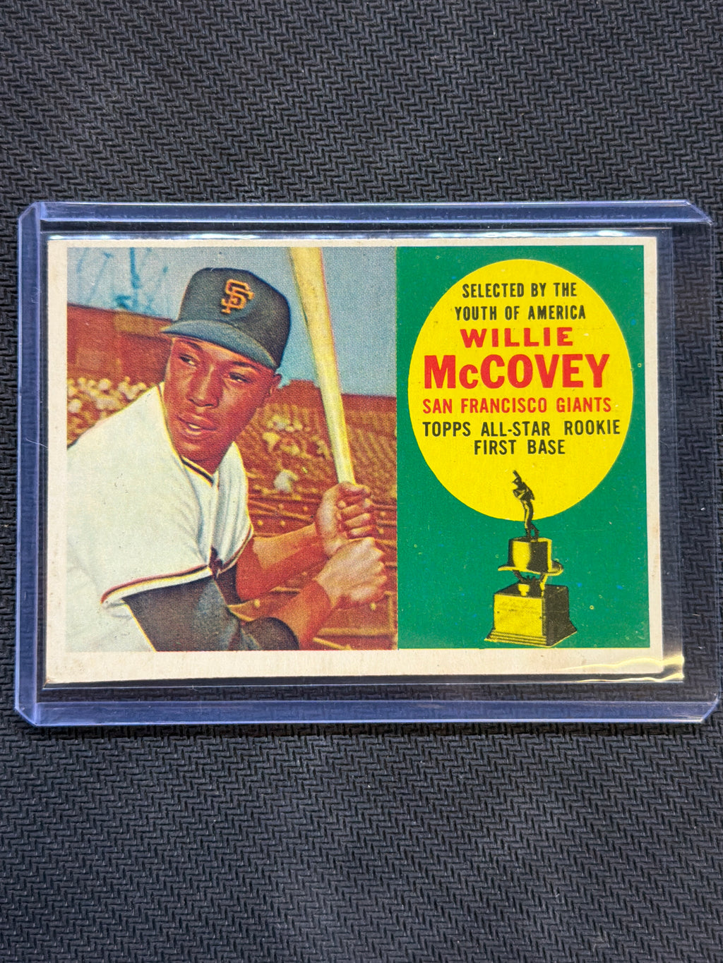 1960 Topps Willie Mccovey #316 Giants