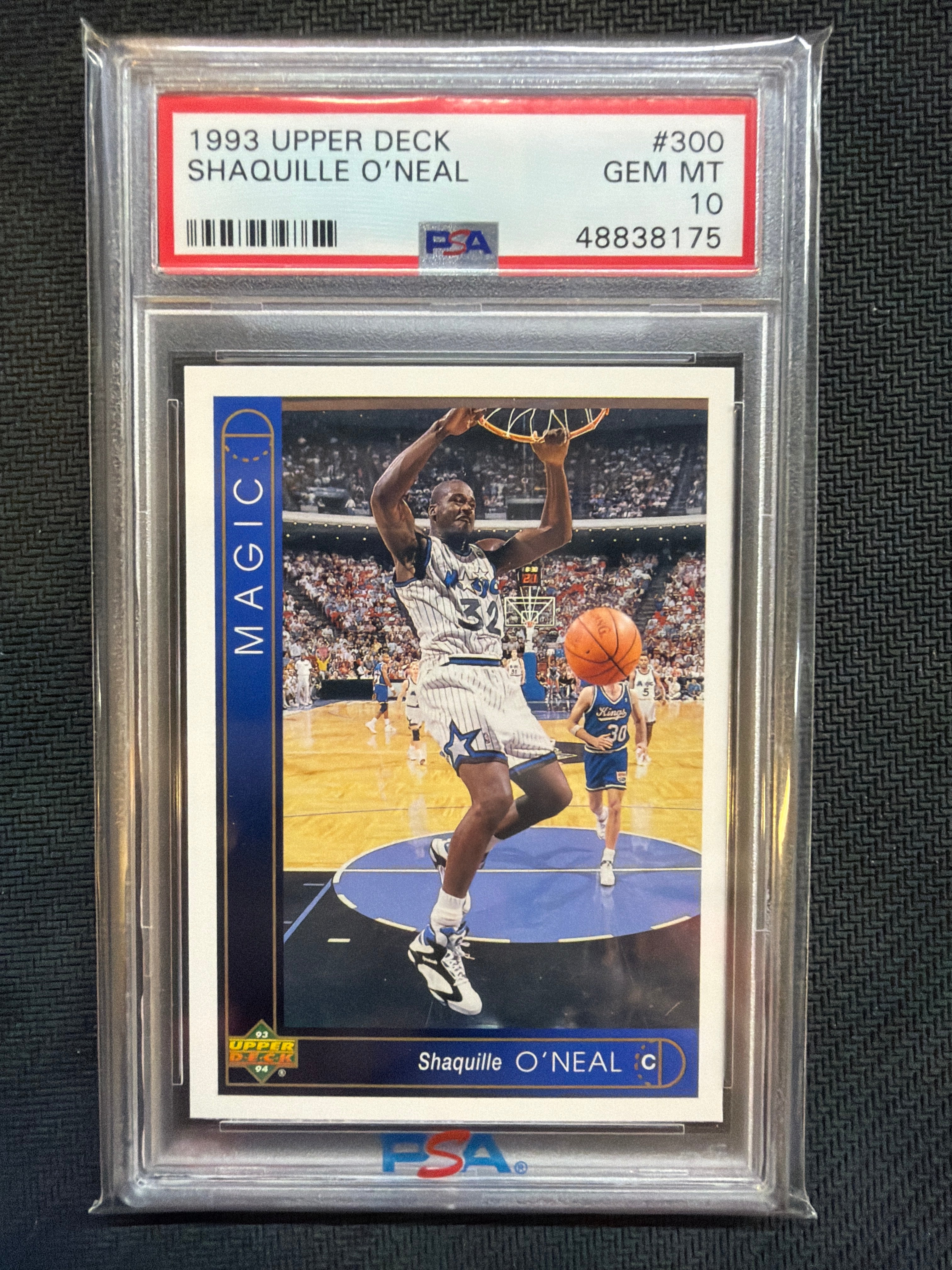 1993 Upper Deck Shaquille O'Neal #300 PSA 10 Magic