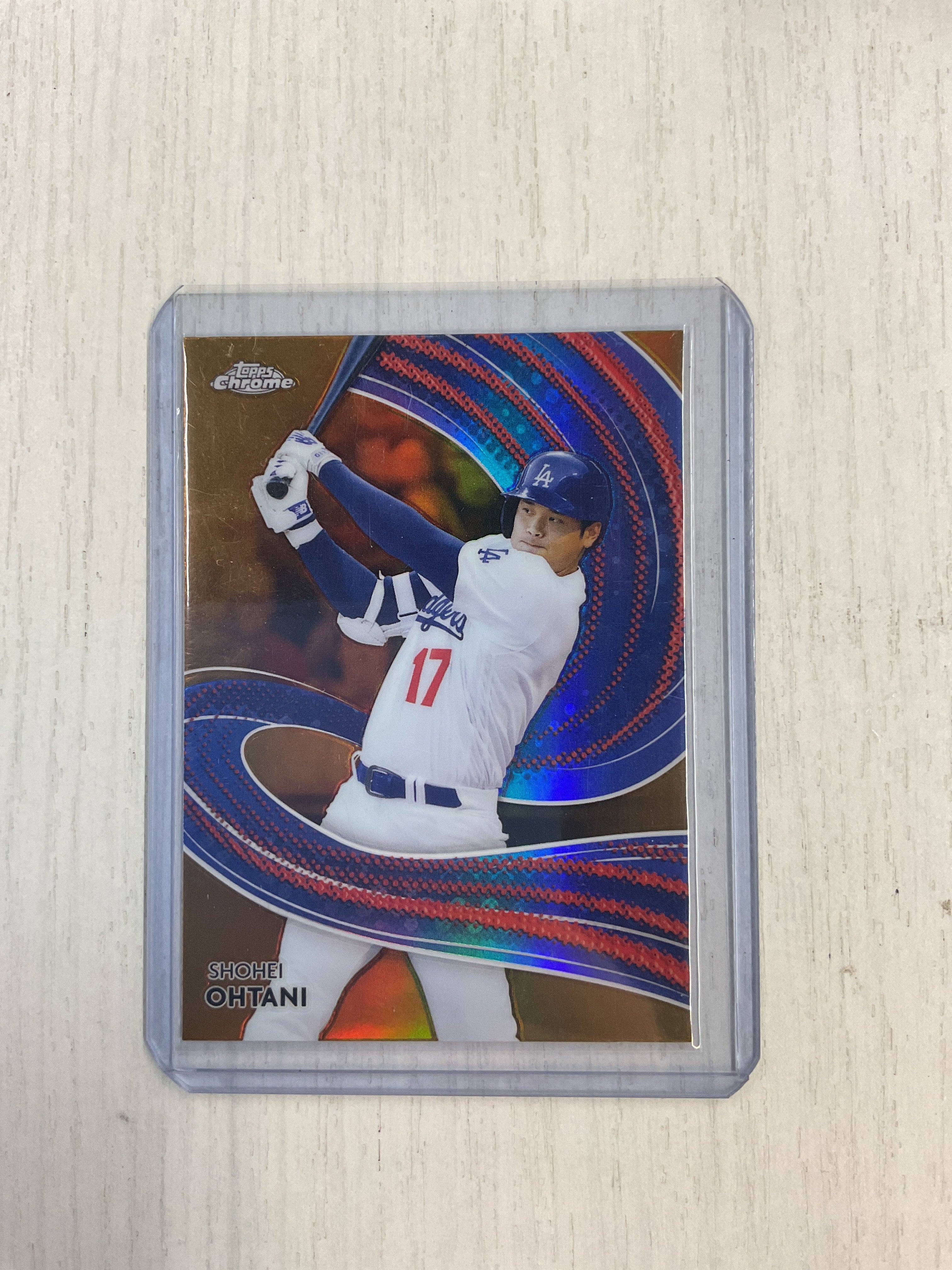 2024 Topps Chrome Strokes Shohei Ohtani Gold /50 Dodgers