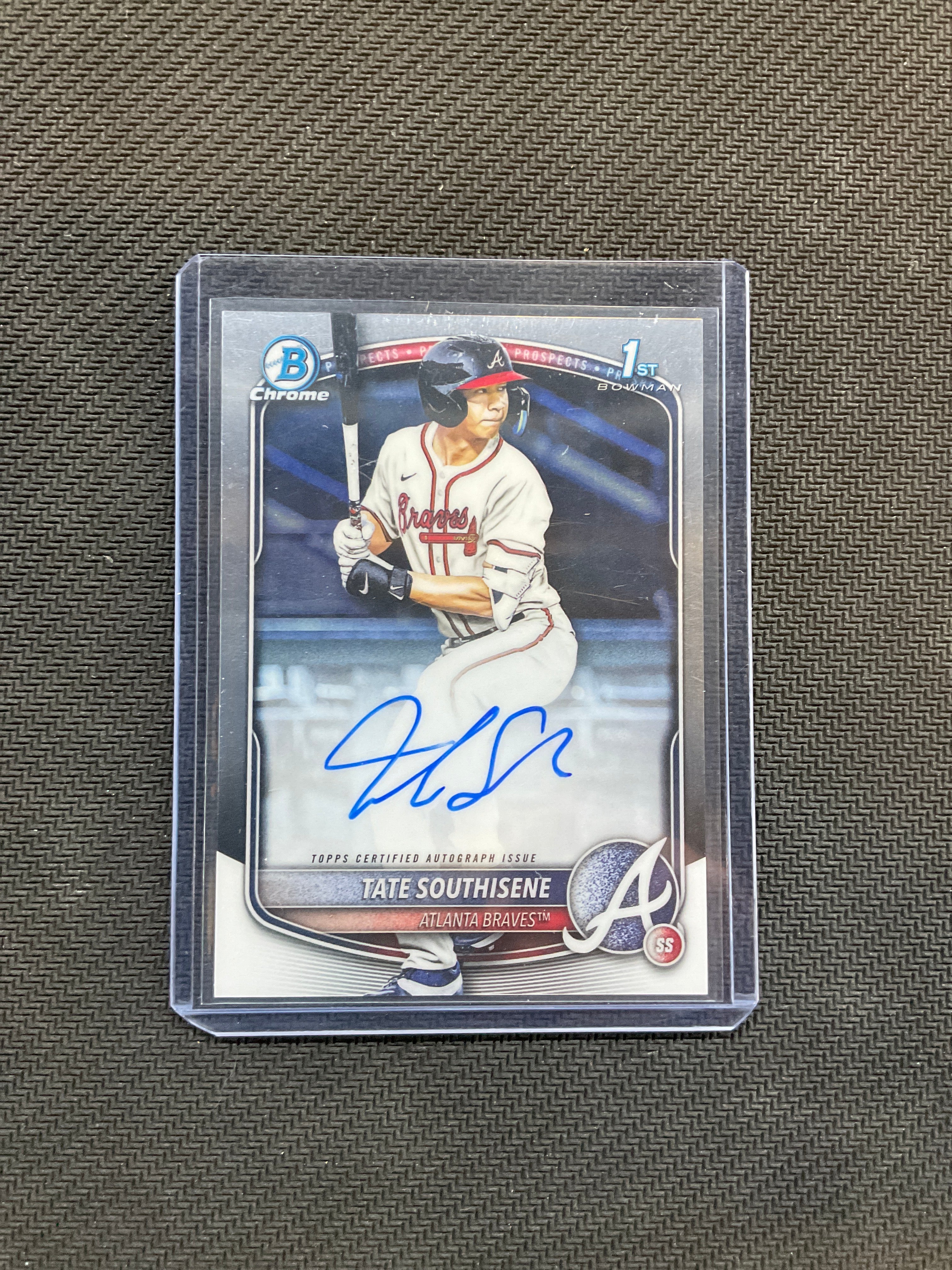 2025 Bowman Draft Tate Southisene 1st Auto Braves
