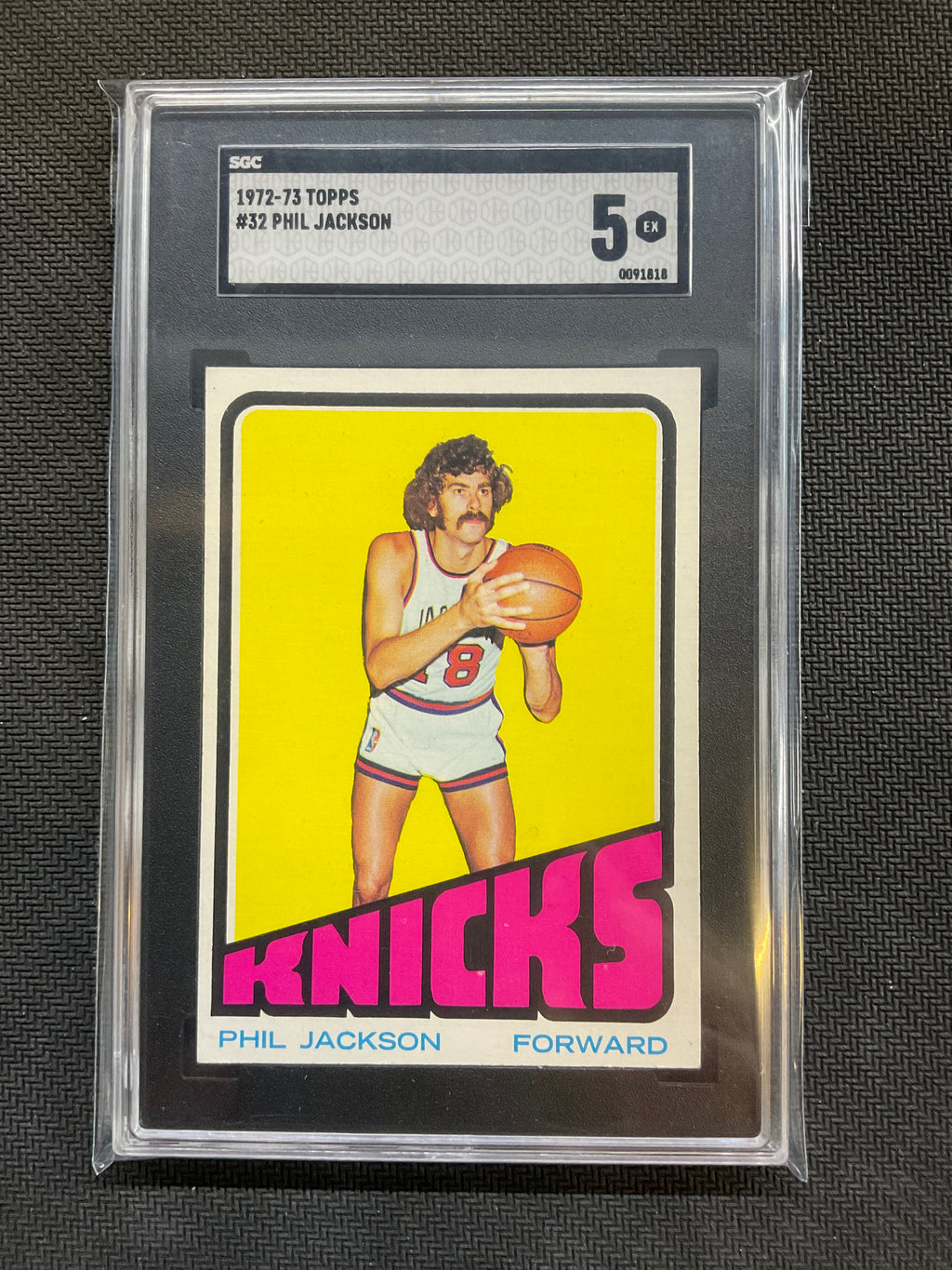 1972-72 Topps Phil Jackson #32 SGC 5 Knicks