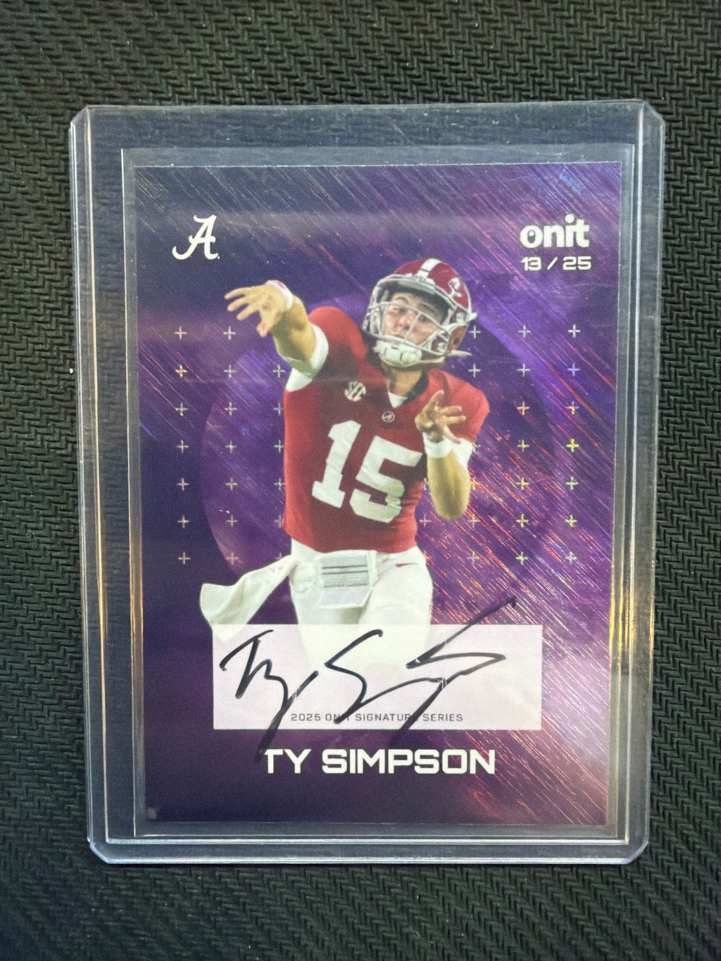 2025 Onit Ty Simpson Auto /25 Alabama