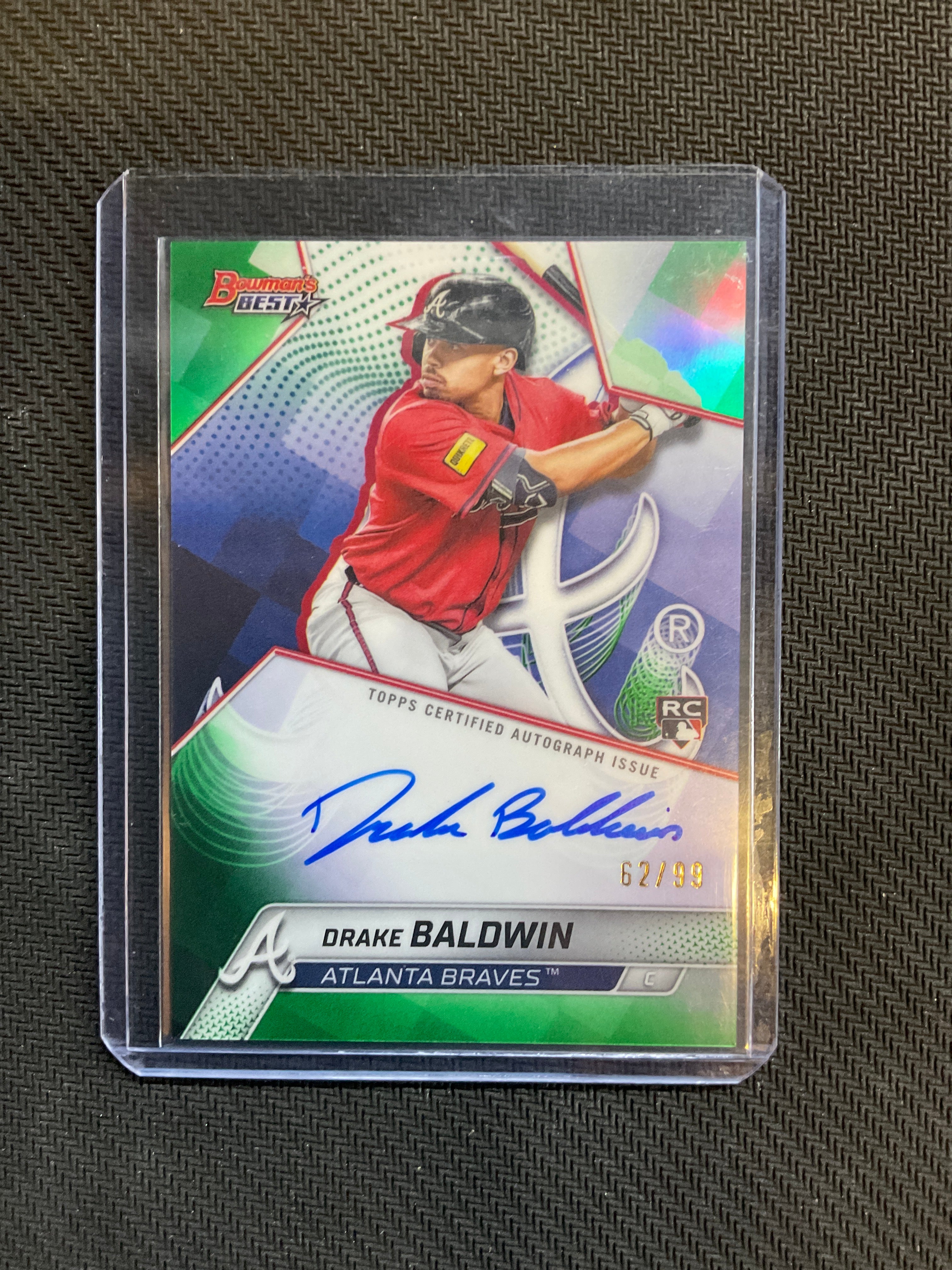 2025 Bowman's Best Drake Baldwin Rookie Auto /99 Green