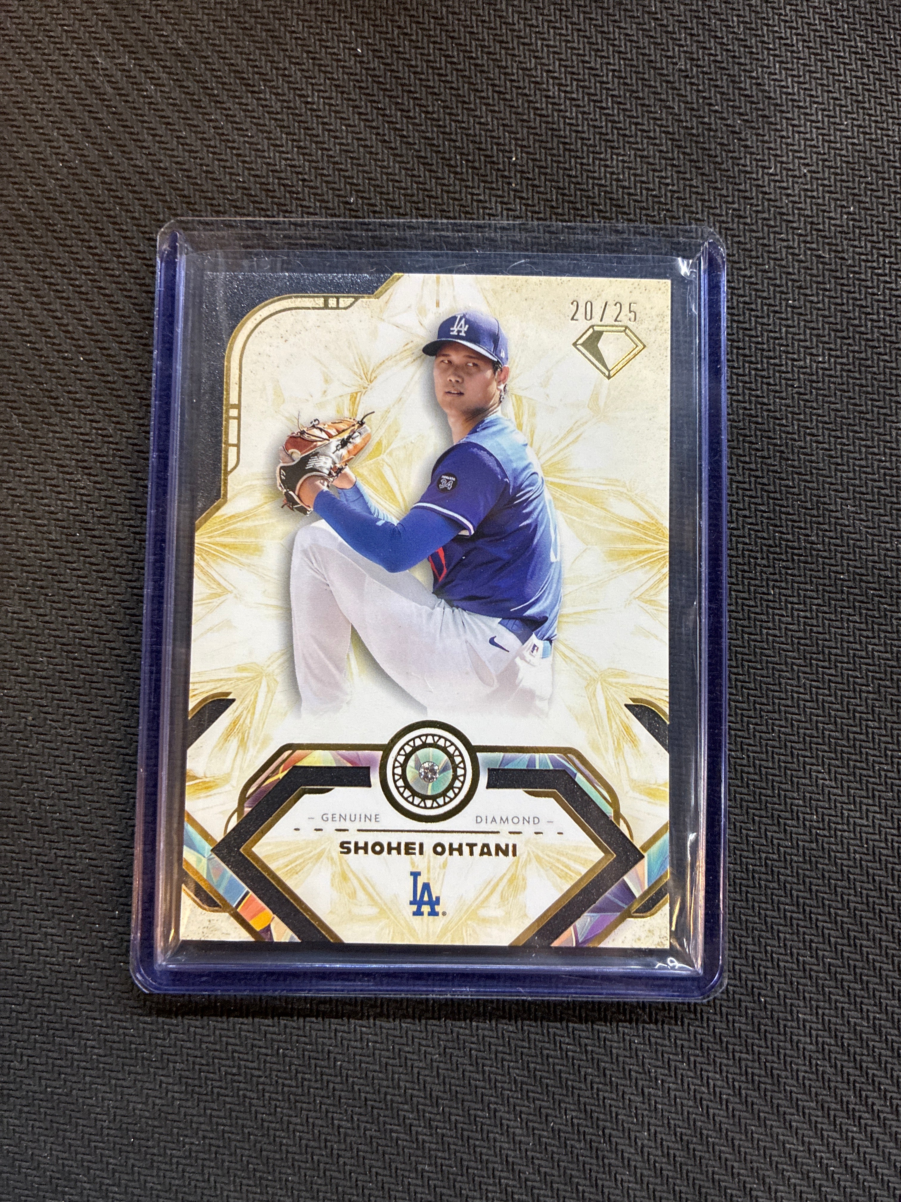 2025 Topps Diamond Icons Shohei Ohtani Genuine Diamond /25 Dodgers