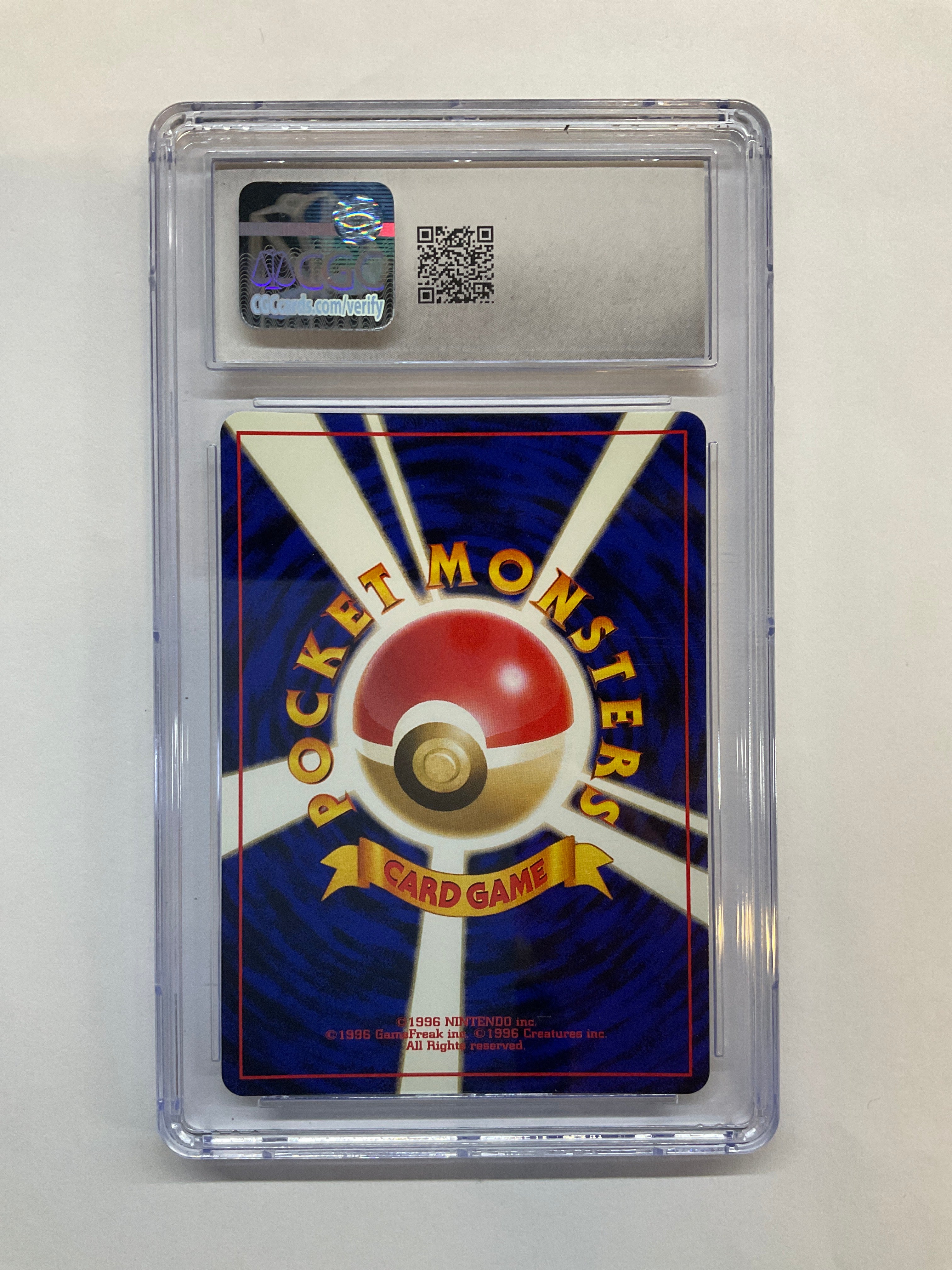1998 Japanese Pokemon Neo Typhlosion Holo 157 CGC 10