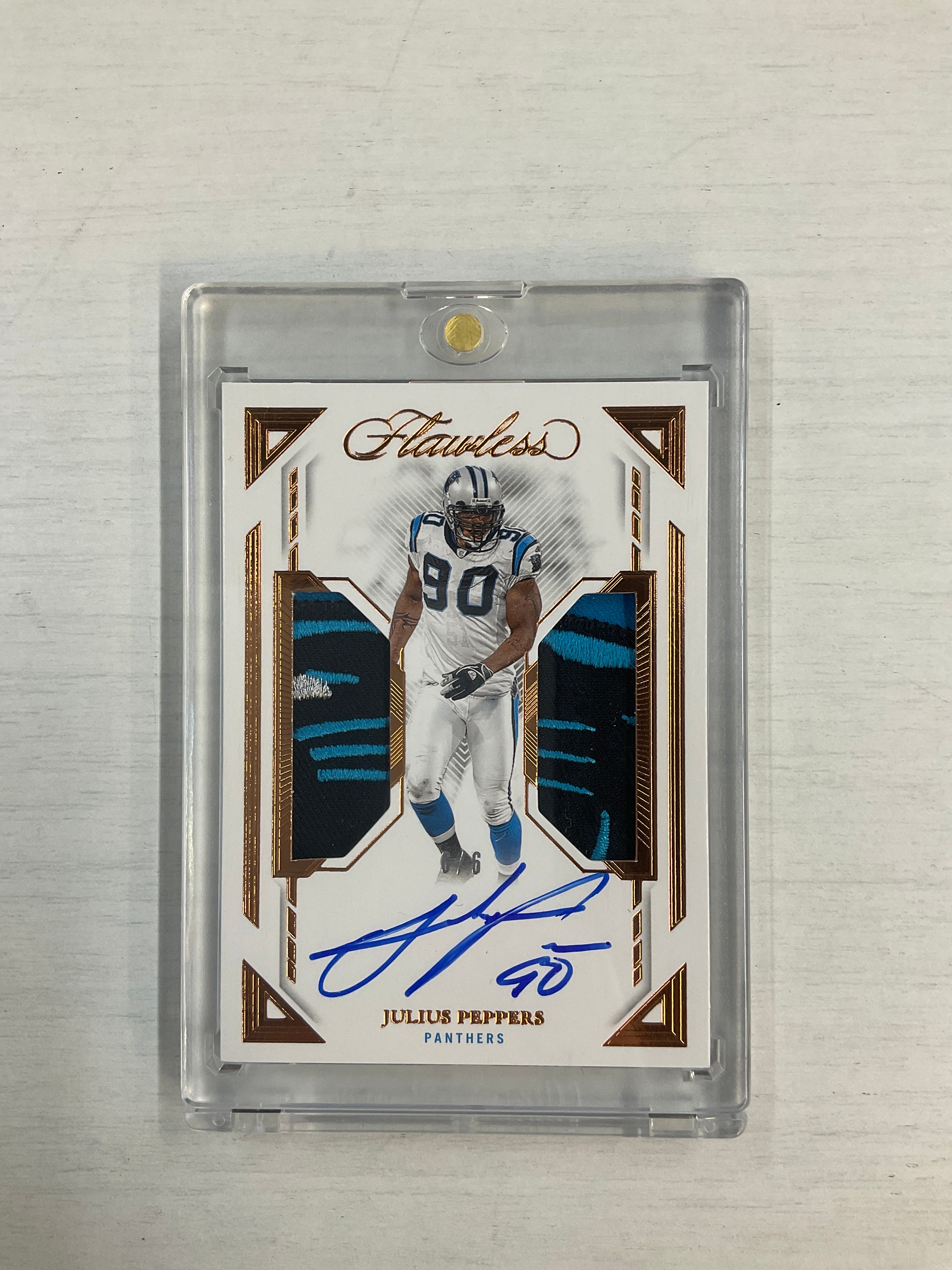 2023 Flawless Julius Peppers Patch Auto Dual /6