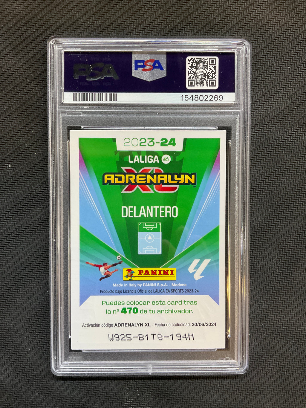 2023-24 Panini Adrenalyn XL Laliga Cristiano Ronaldo Lionel Messi Dream Box Card Unica PSA 10 269